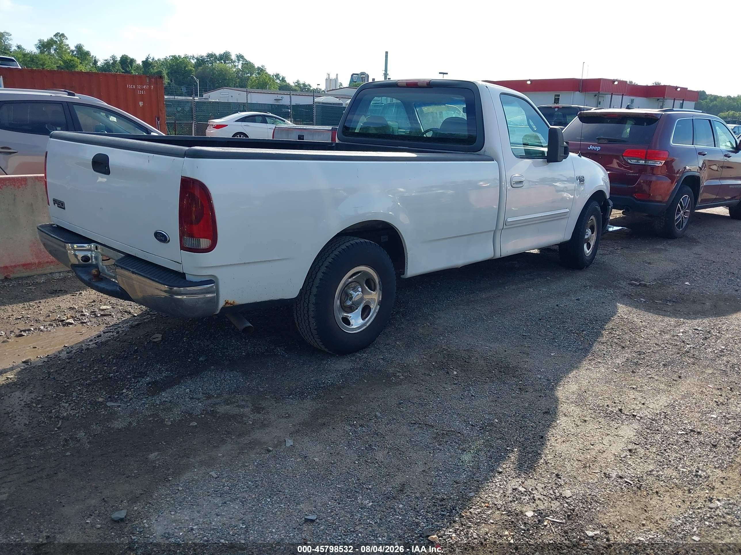 2002 Ford F-150 Xl/xlt Белый vin: 1FTRF17W82NA31086