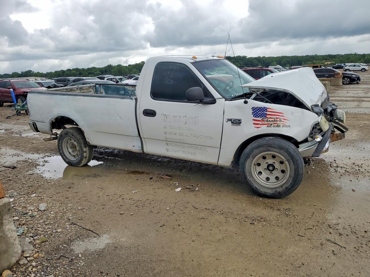 2000 Ford F150 White vin: 1FTRF17W8YKA85465