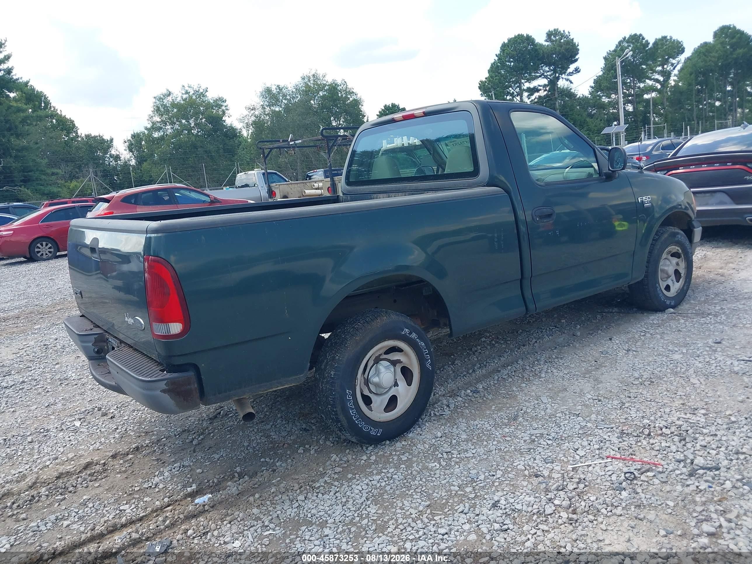 2001 Ford F-150 Xl/xlt Gray vin: 1FTRF17W91NA89027