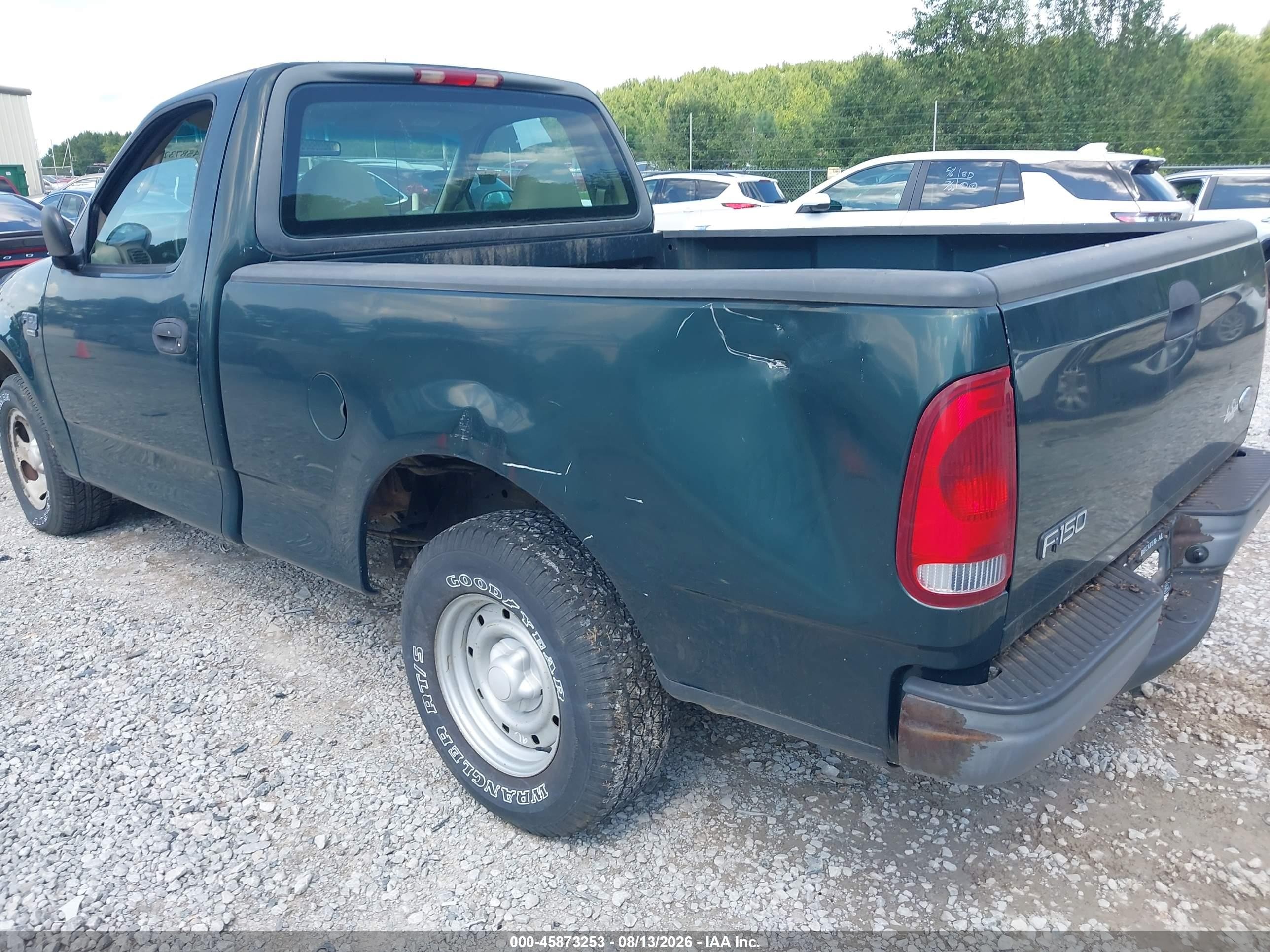 2001 Ford F-150 Xl/xlt Gray vin: 1FTRF17W91NA89027