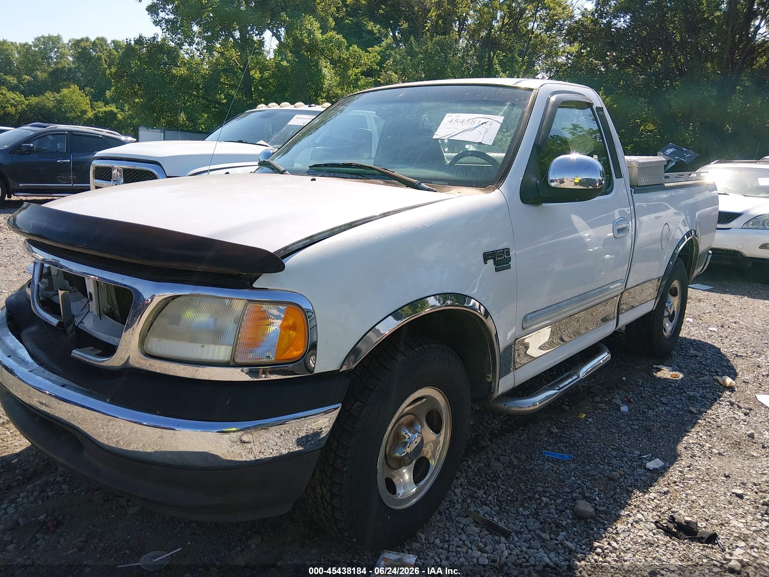 2002 Ford F-150 Xl/xlt White vin: 1FTRF17W92NA29038