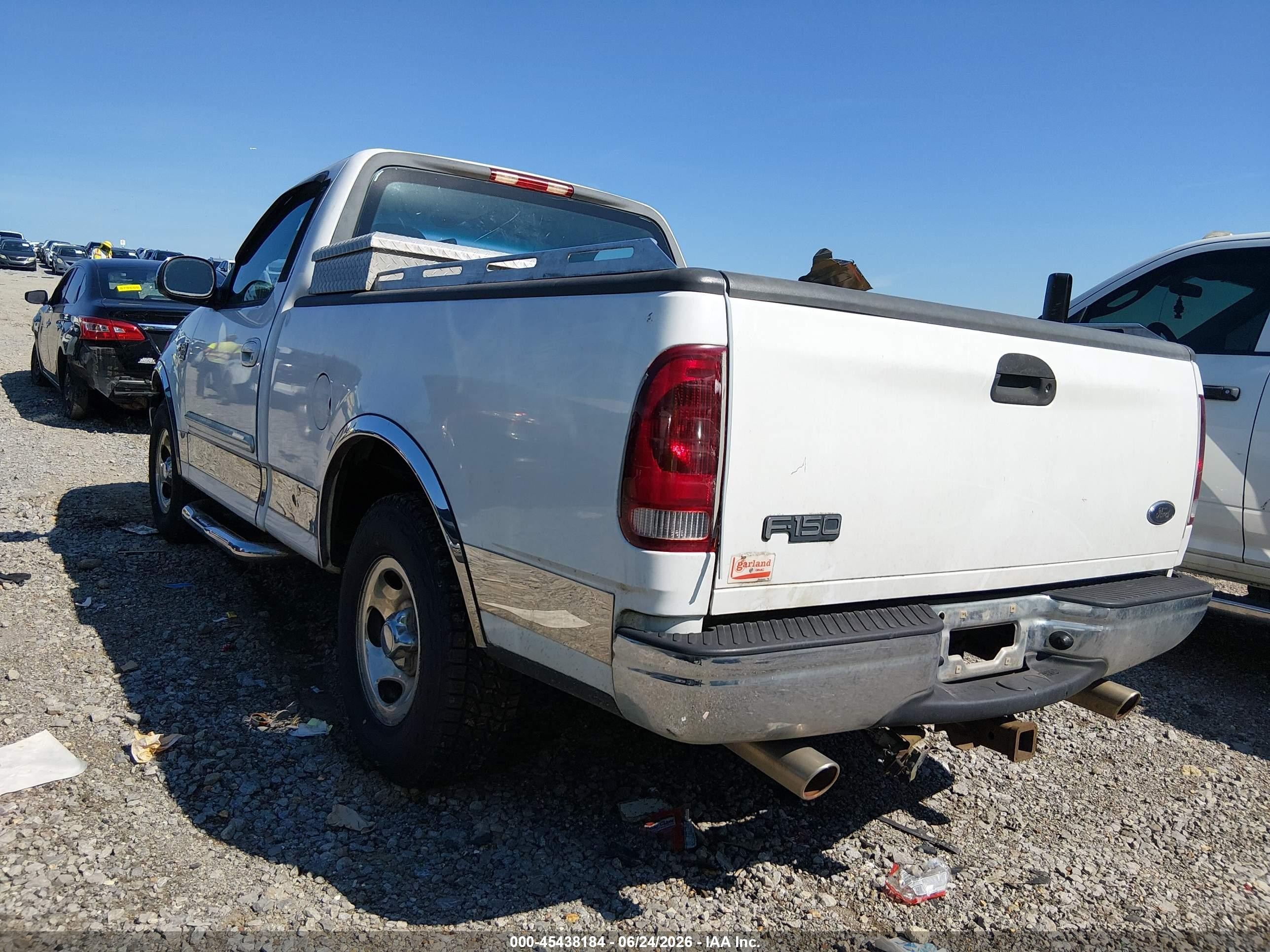2002 Ford F-150 Xl/xlt White vin: 1FTRF17W92NA29038