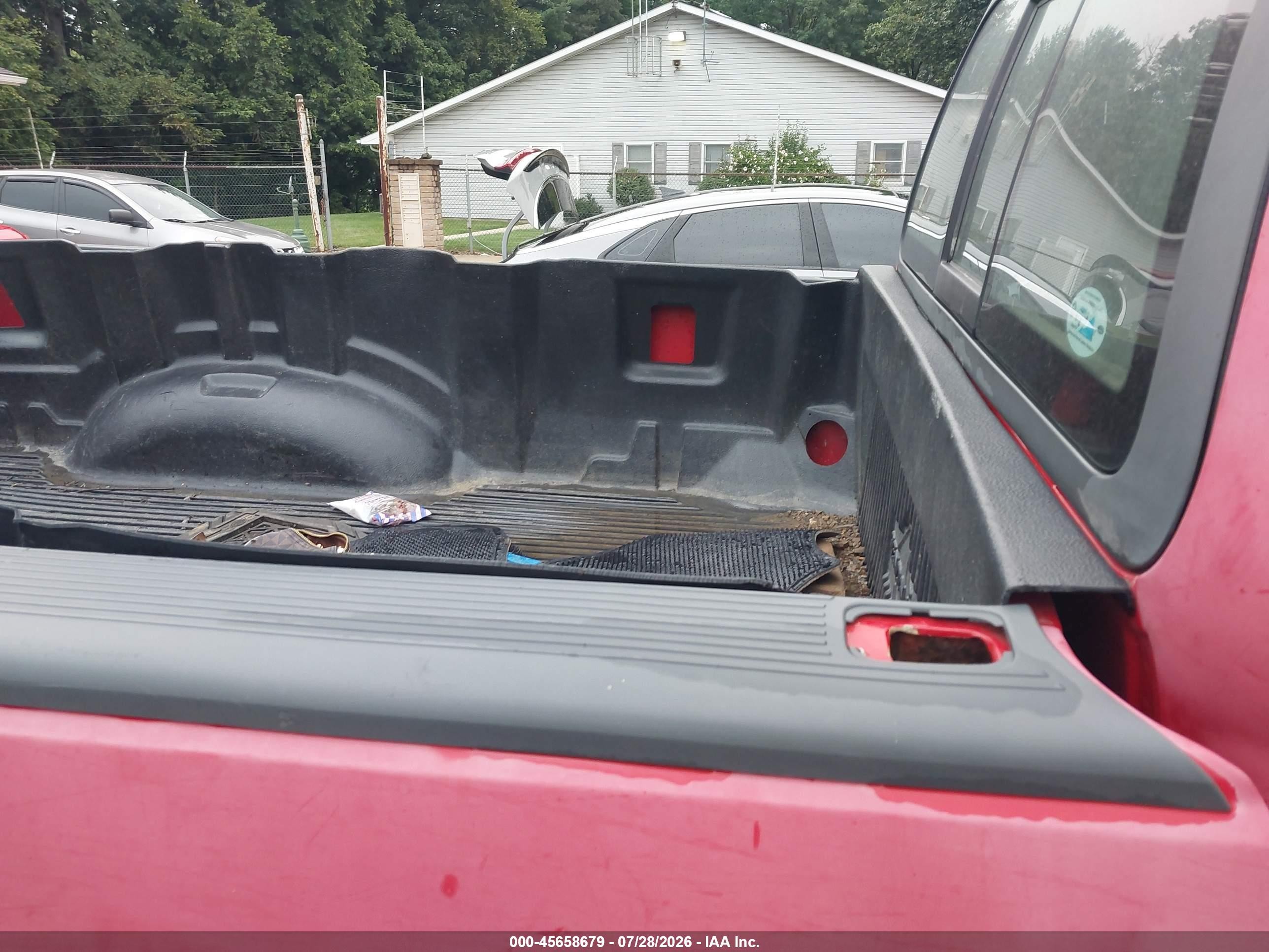 1999 Ford F-150 Lariat/work Series/xl/xlt Red vin: 1FTRF17W9XNA66520