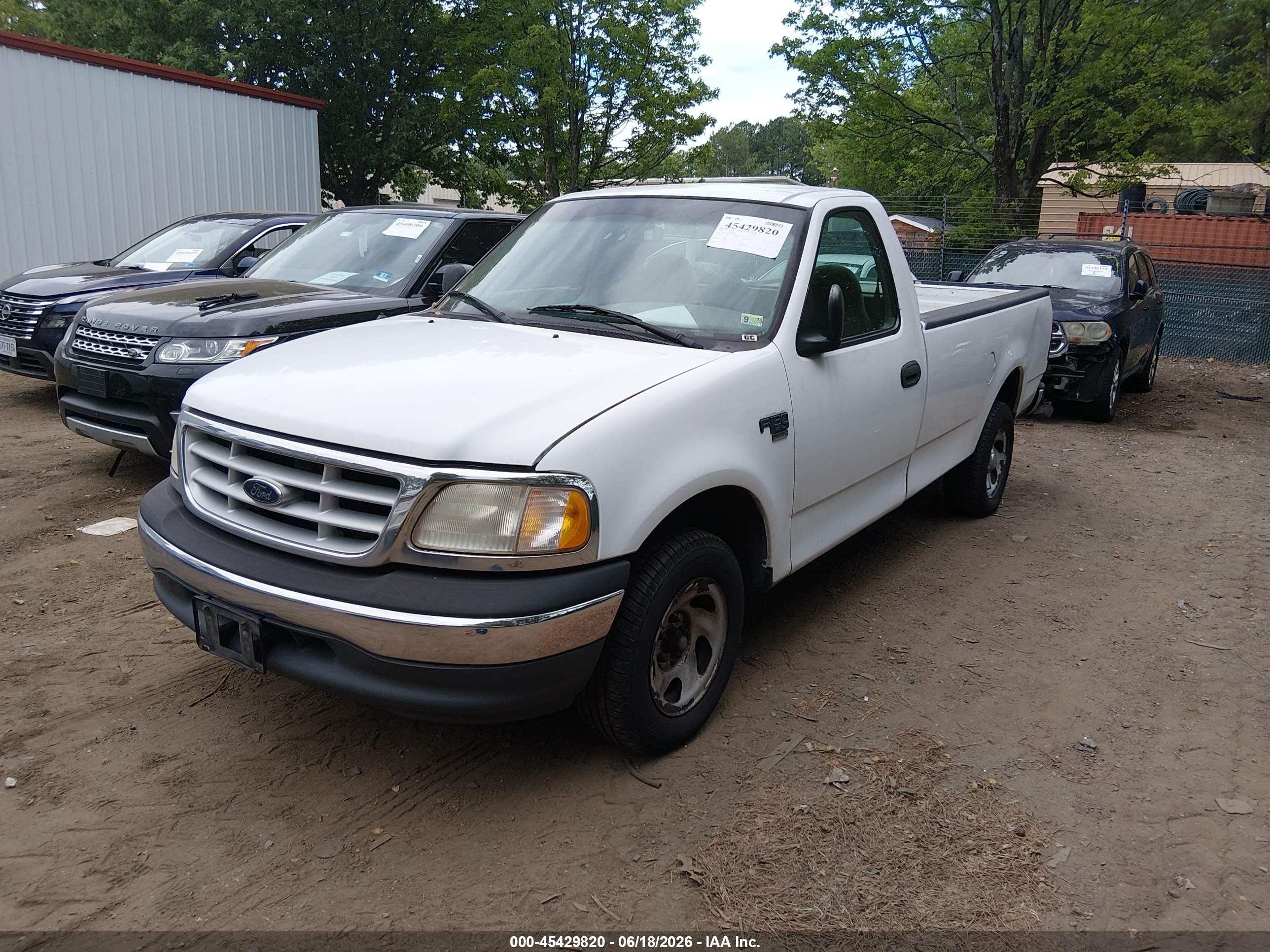 1999 Ford F-150 Lariat/work Series/xl/xlt White vin: 1FTRF17W9XNC13502
