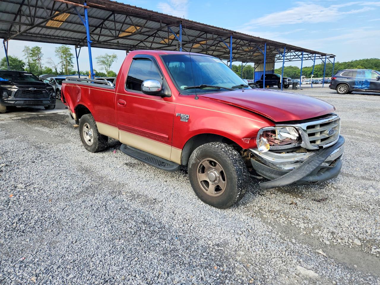 2000 Ford F150 Burgundy vin: 1FTRF17W9YNB35692
