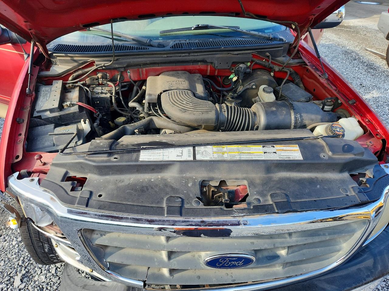 2000 Ford F150 Burgundy vin: 1FTRF17W9YNB35692