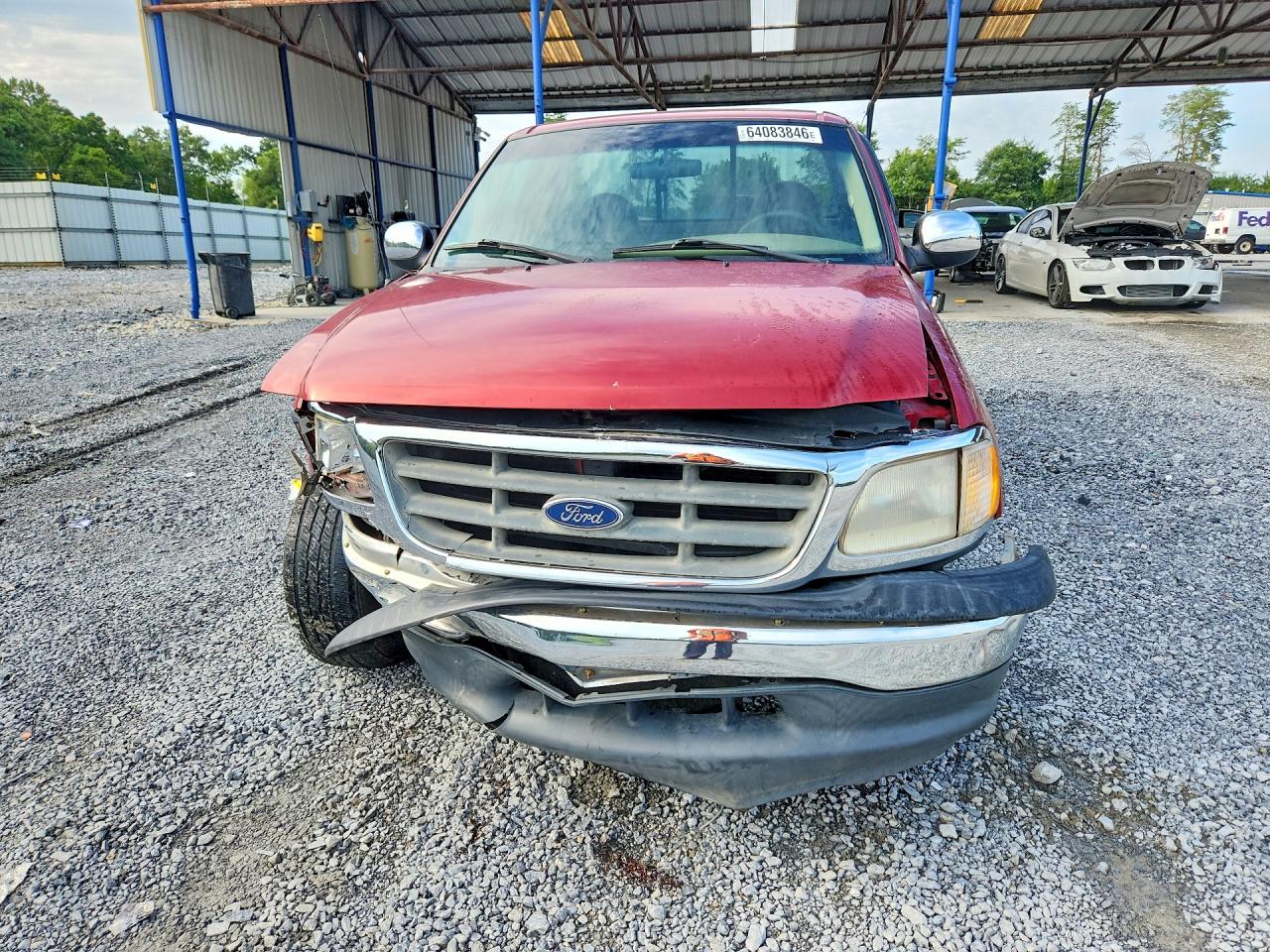 2000 Ford F150 Burgundy vin: 1FTRF17W9YNB35692