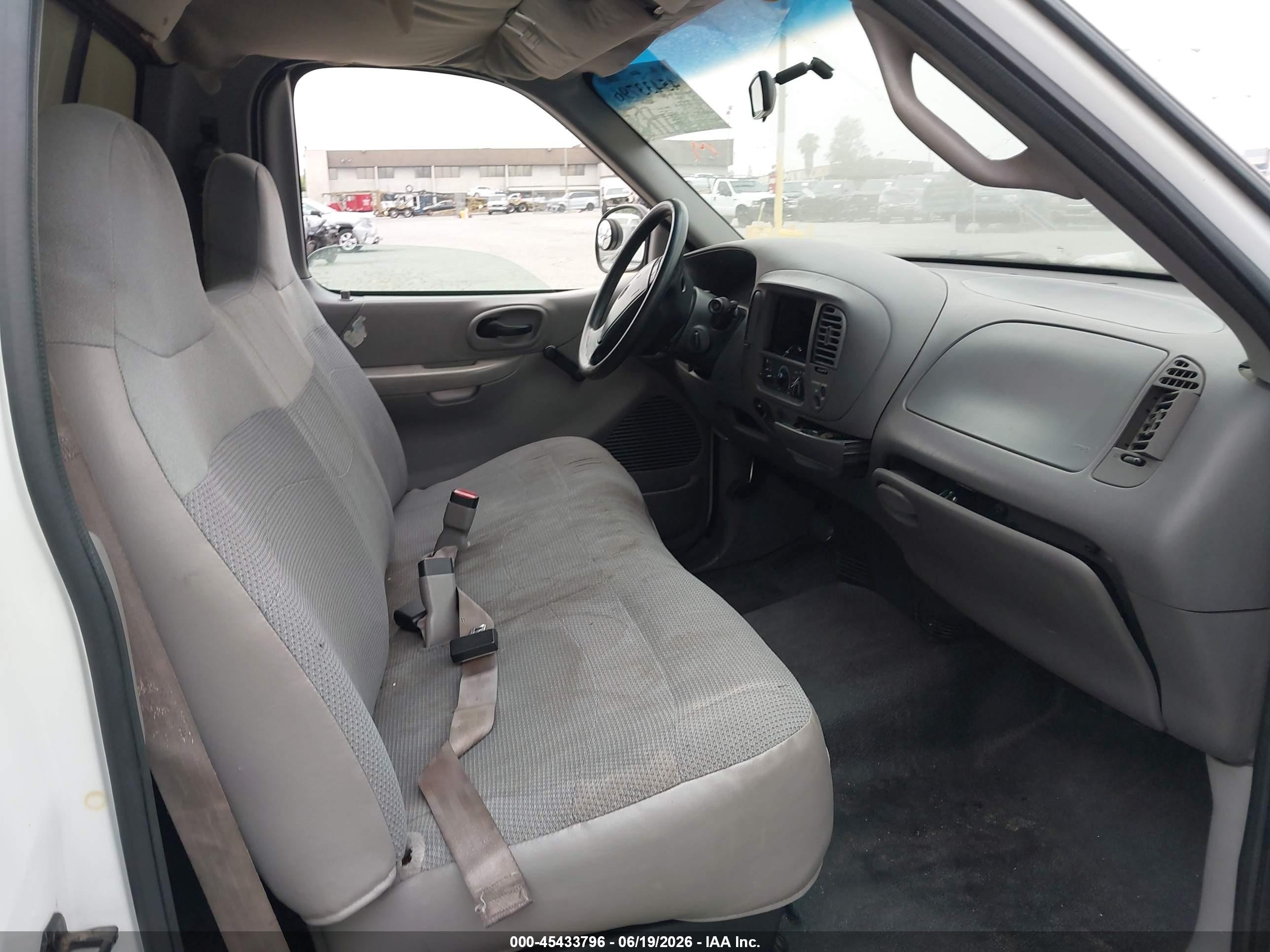 1999 Ford F-150 Lariat/work Series/xl/xlt White vin: 1FTRF17Z1XKC02781