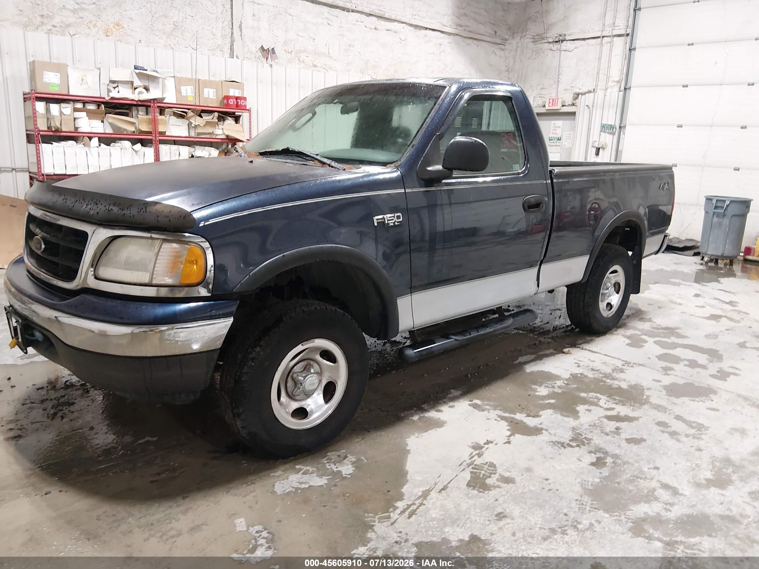 2003 Ford F-150 Xl/xlt Navy vin: 1FTRF18213NA33050