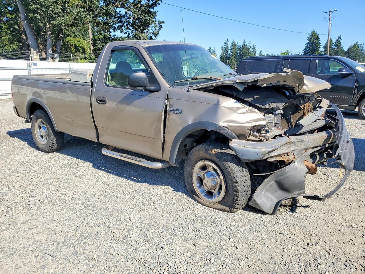 2002 Ford F150 Tan vin: 1FTRF18252KC51234