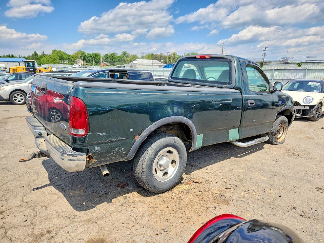 2002 Ford F150 Black vin: 1FTRF18272NB31188