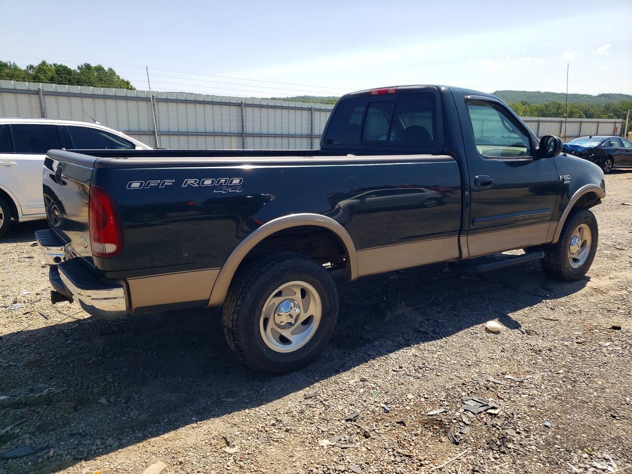 2001 Ford F150 Зеленый vin: 1FTRF18L01NA18612