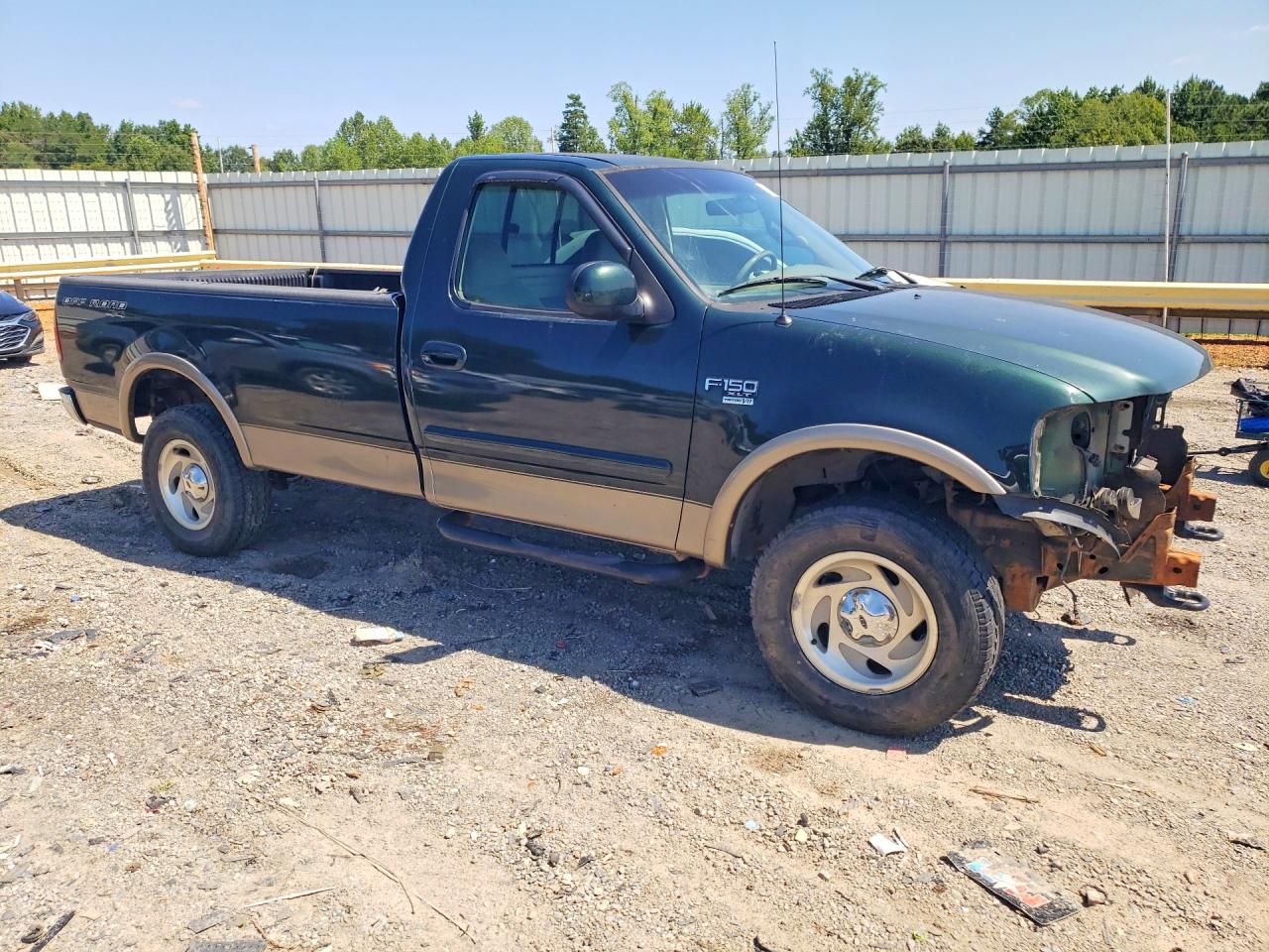 2001 Ford F150 Зеленый vin: 1FTRF18L01NA18612