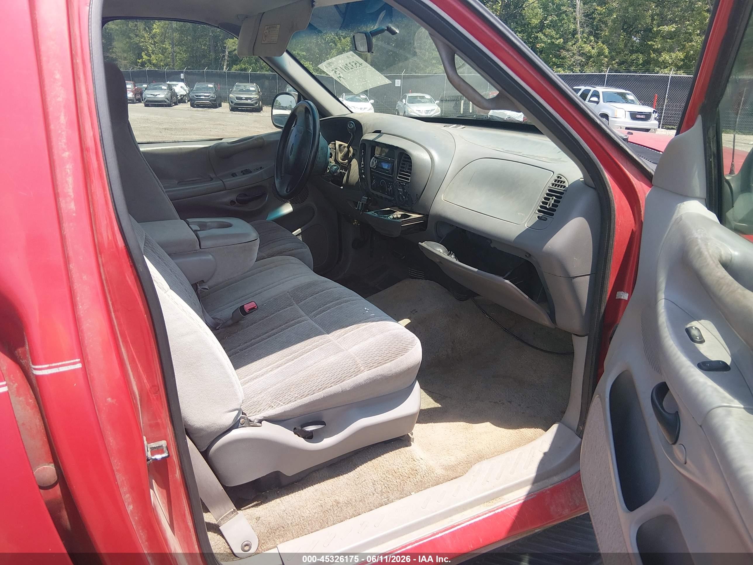 1998 Ford F-150 Lariat/standard/xl/xlt Red vin: 1FTRF18L0WNA31559