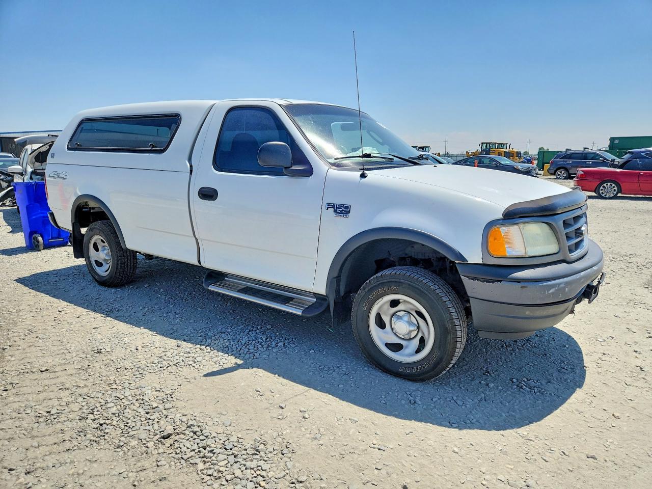 2002 Ford F150 White vin: 1FTRF18L12NB34628
