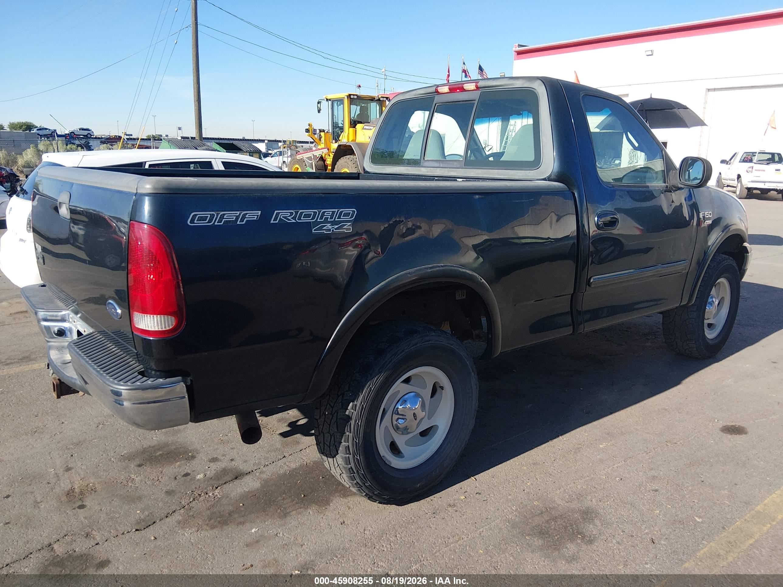 2001 Ford F-150 Xl/xlt Black vin: 1FTRF18L61NA90527