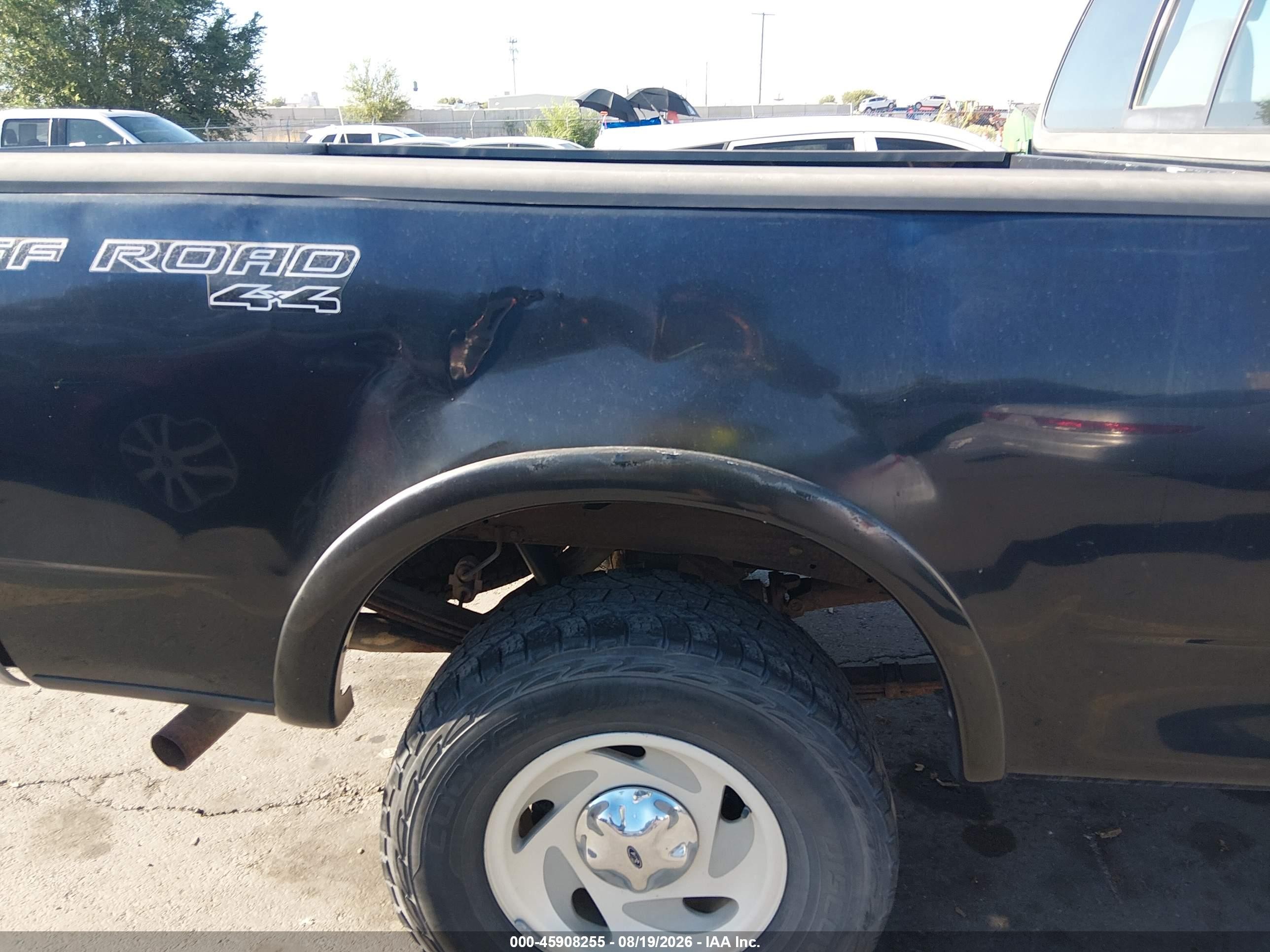 2001 Ford F-150 Xl/xlt Black vin: 1FTRF18L61NA90527