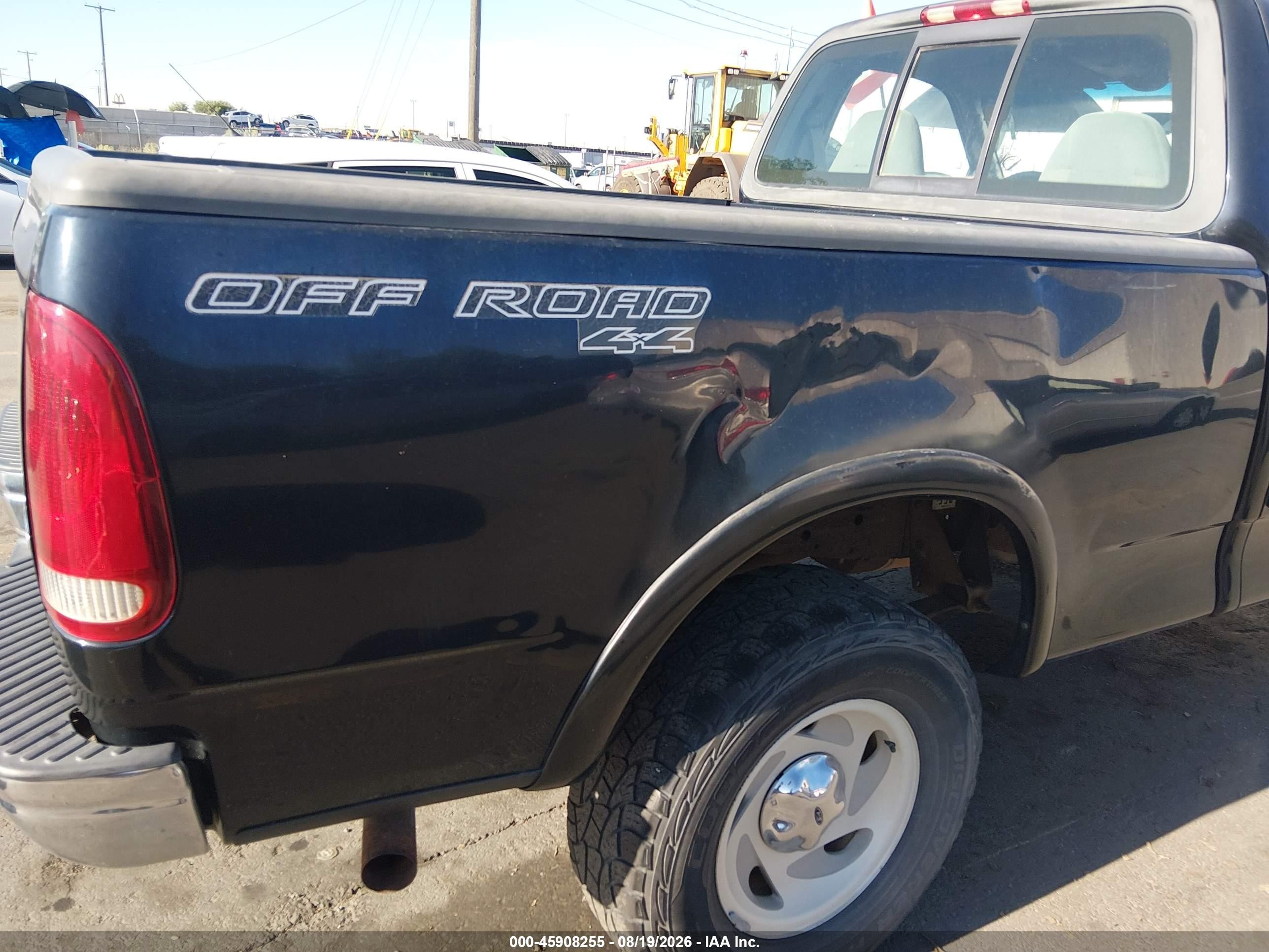 2001 Ford F-150 Xl/xlt Black vin: 1FTRF18L61NA90527