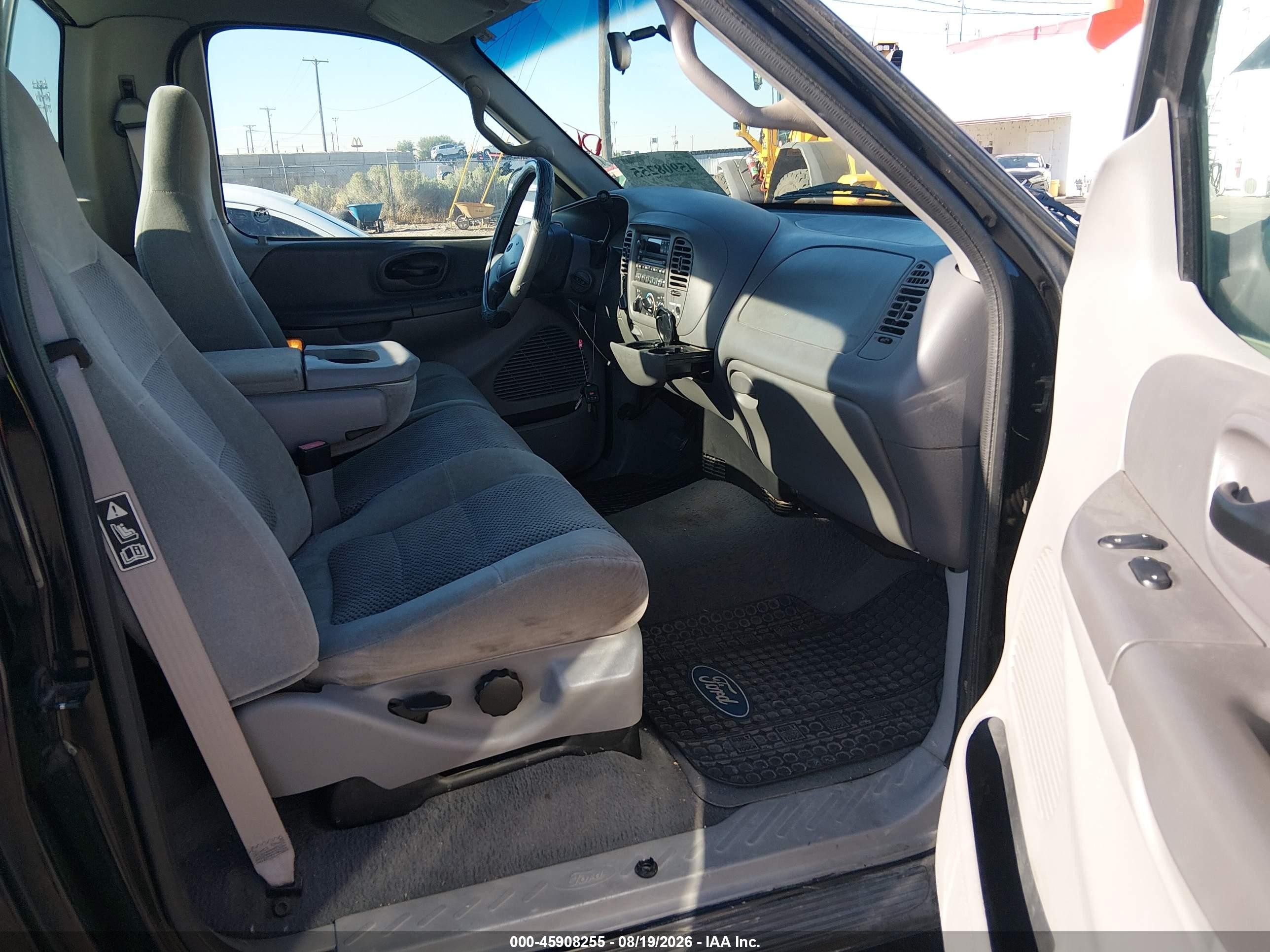 2001 Ford F-150 Xl/xlt Black vin: 1FTRF18L61NA90527