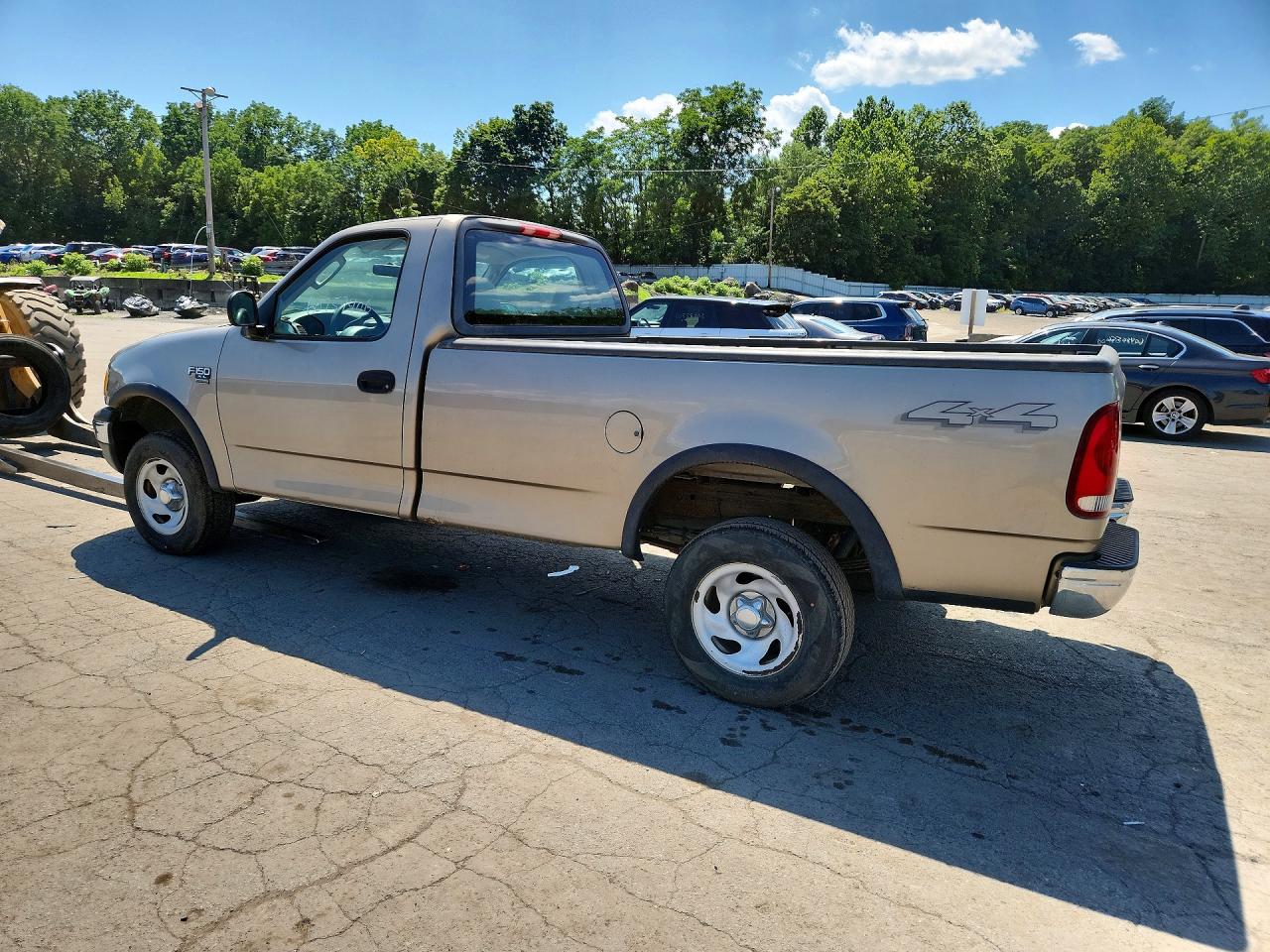 2003 Ford F150 Pickup Gold vin: 1FTRF18W43NB82135