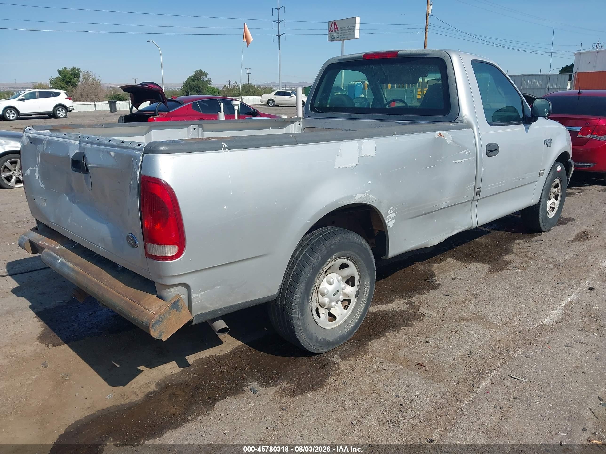 1999 Ford F-250 Lariat/work Series/xl/xlt Silver vin: 1FTRF27W5XNB87356