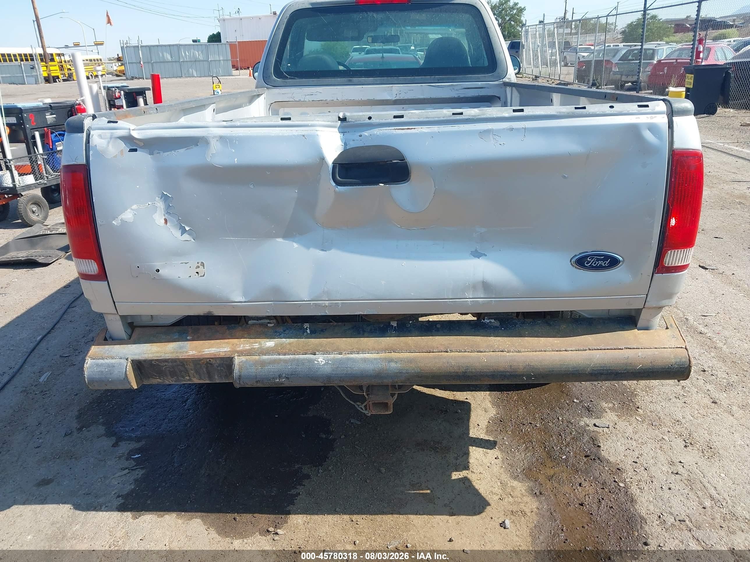 1999 Ford F-250 Lariat/work Series/xl/xlt Silver vin: 1FTRF27W5XNB87356