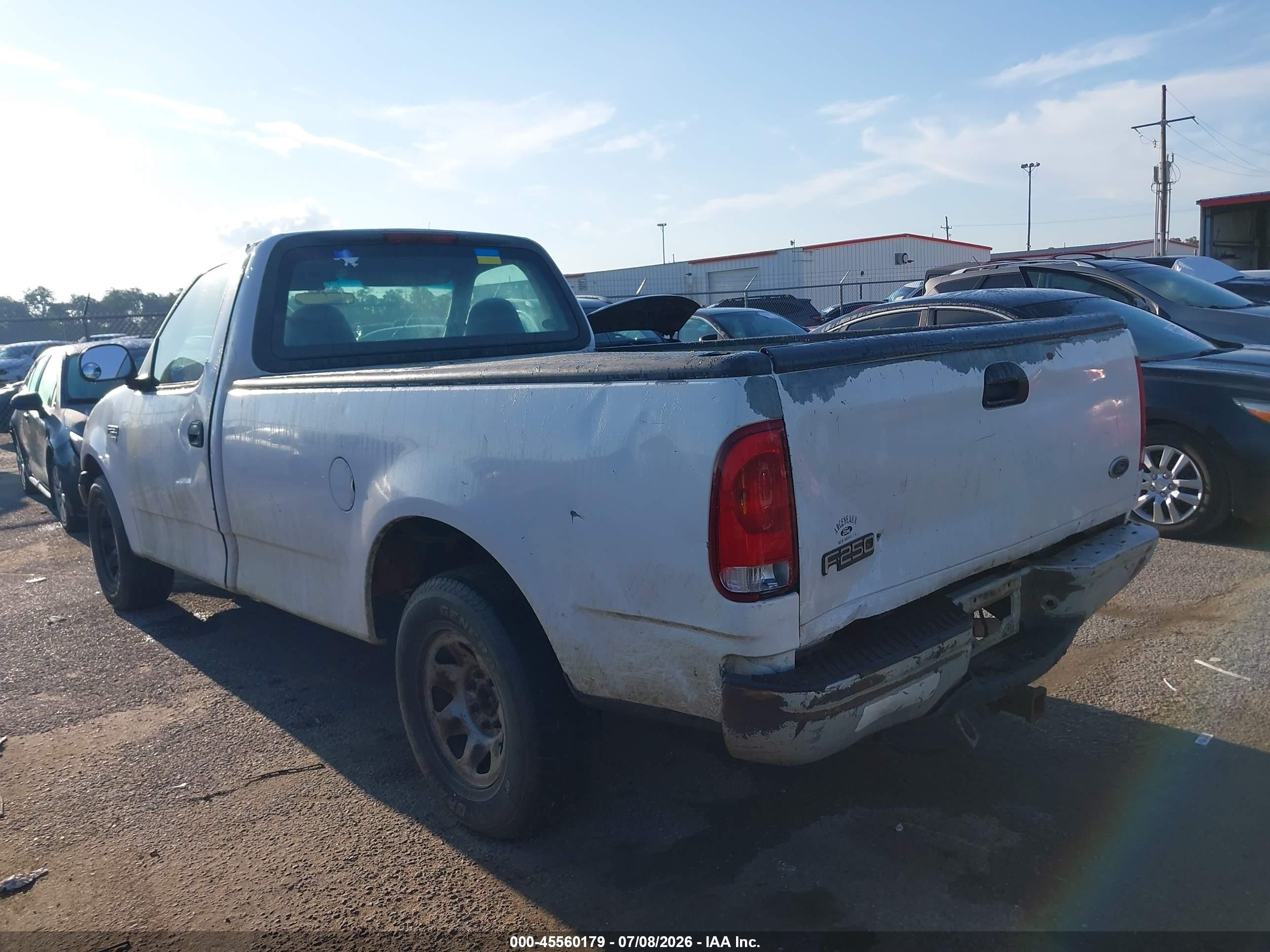 1999 Ford F-250 Lariat/work Series/xl/xlt White vin: 1FTRF27W8XNB86265