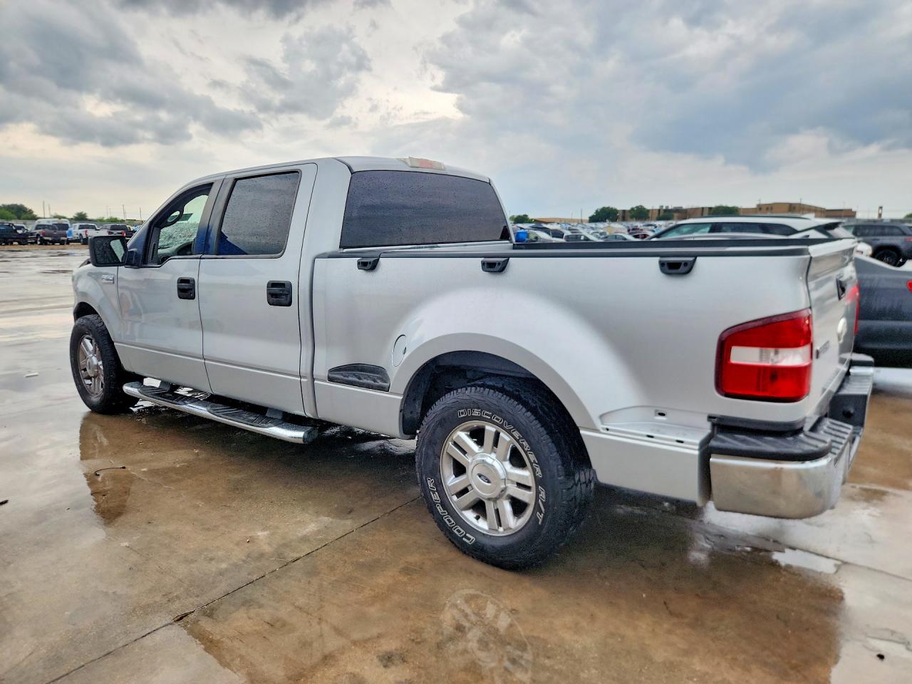 2007 Ford F150 Supercrew Silver vin: 1FTRW02W67KC47626