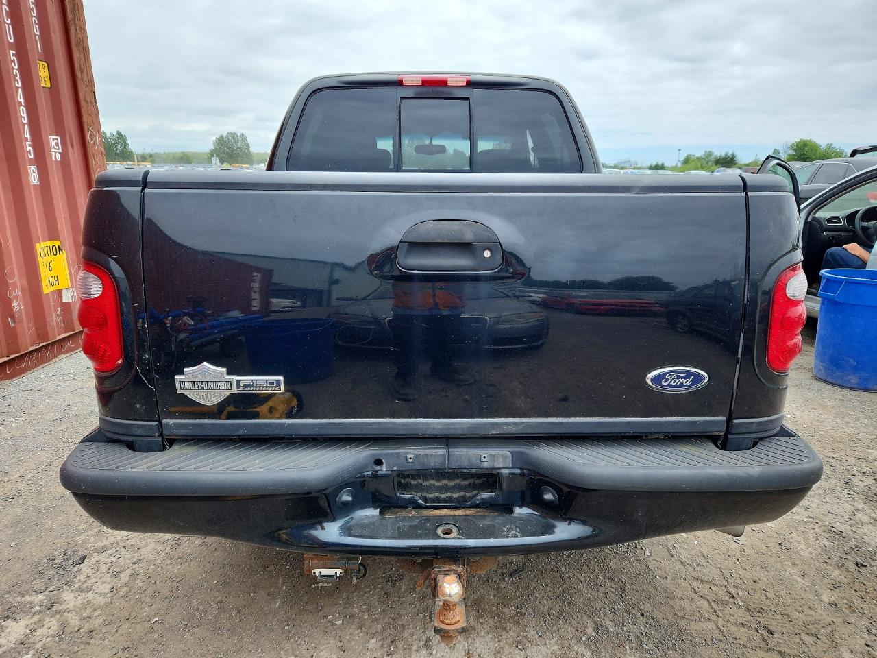 2002 Ford F150 Supercrew Harley Davidson Black vin: 1FTRW07302KD58292