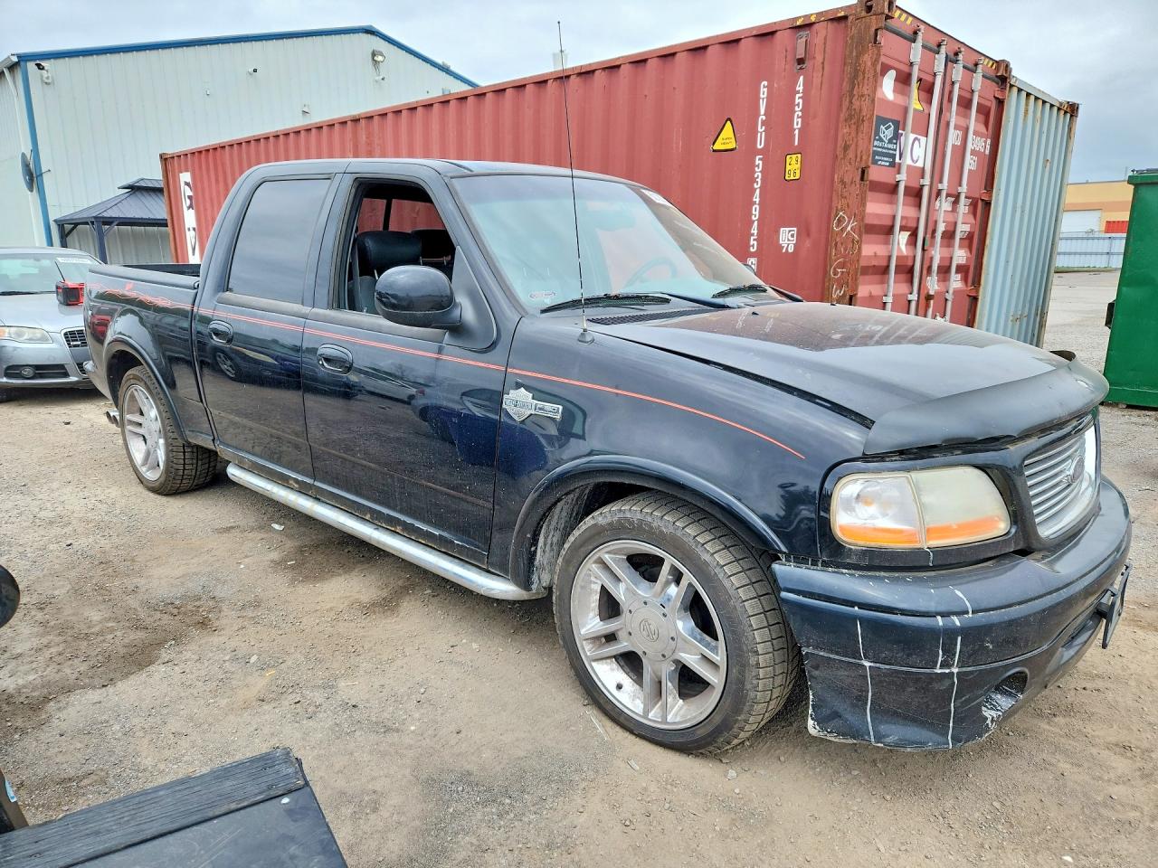2002 Ford F150 Supercrew Harley Davidson Black vin: 1FTRW07302KD58292