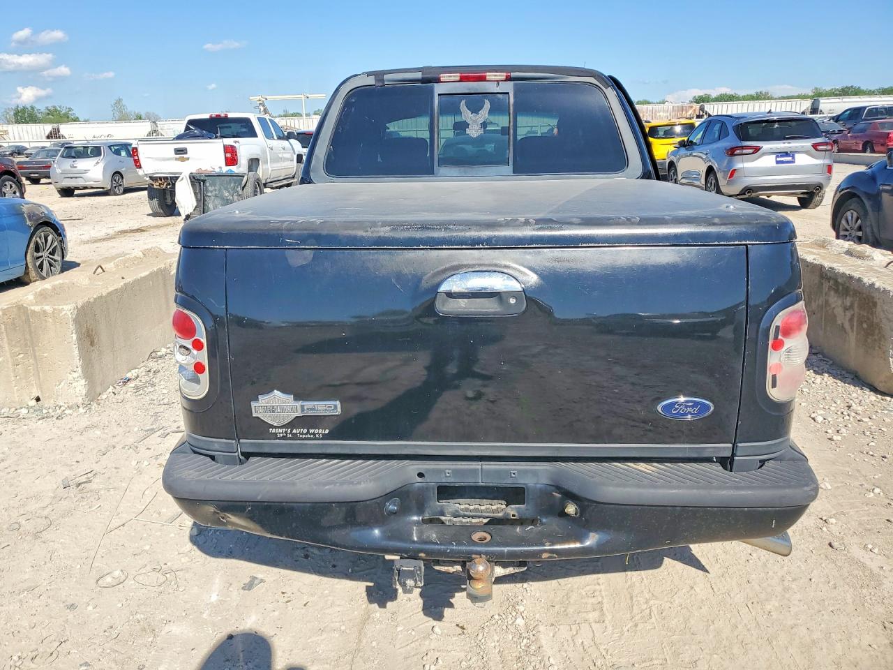 2002 Ford F150 Supercrew Harley Davidson Black vin: 1FTRW07312KD73240