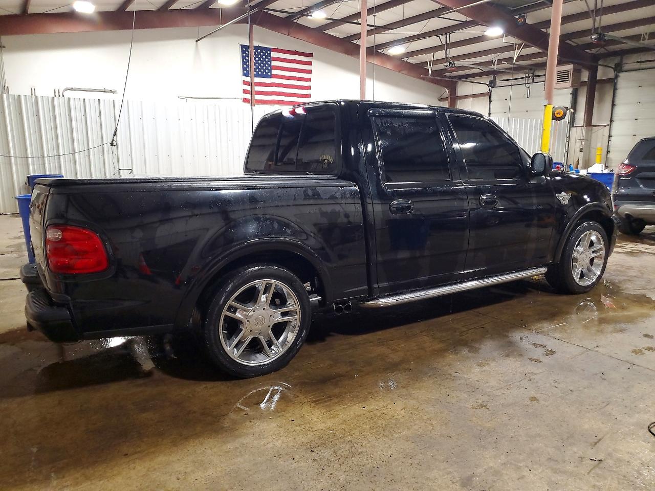 2003 Ford F150 Supercrew Harley Davidson Black vin: 1FTRW07333KC82259