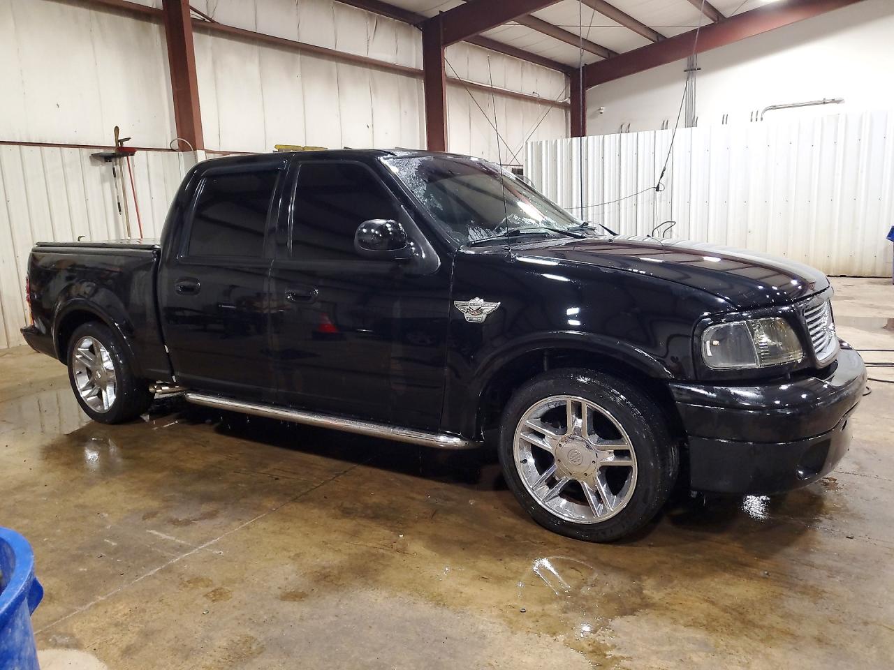 2003 Ford F150 Supercrew Harley Davidson Black vin: 1FTRW07333KC82259