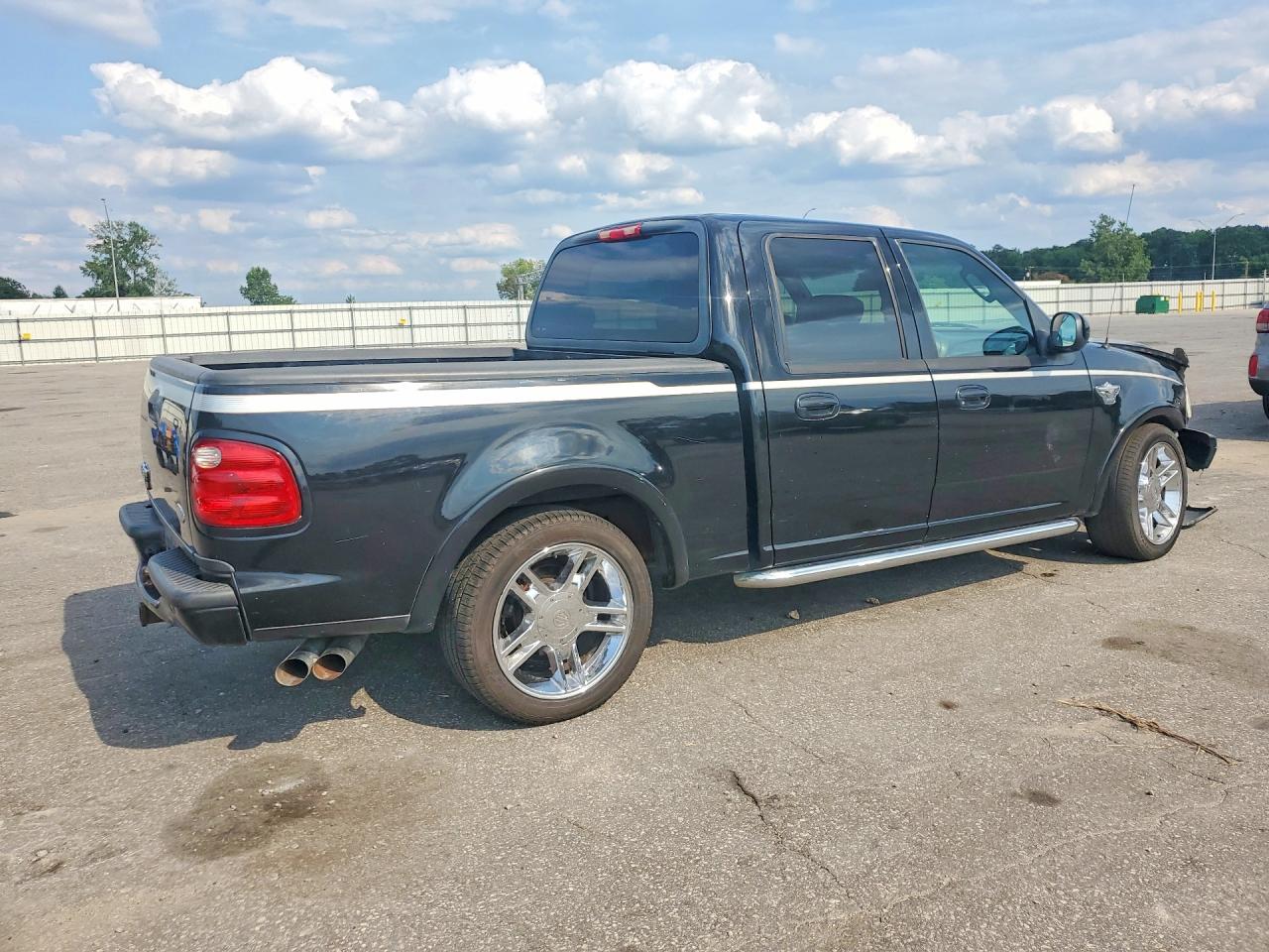 2003 Ford F150 Supercrew Harley Davidson Black vin: 1FTRW07343KB68643