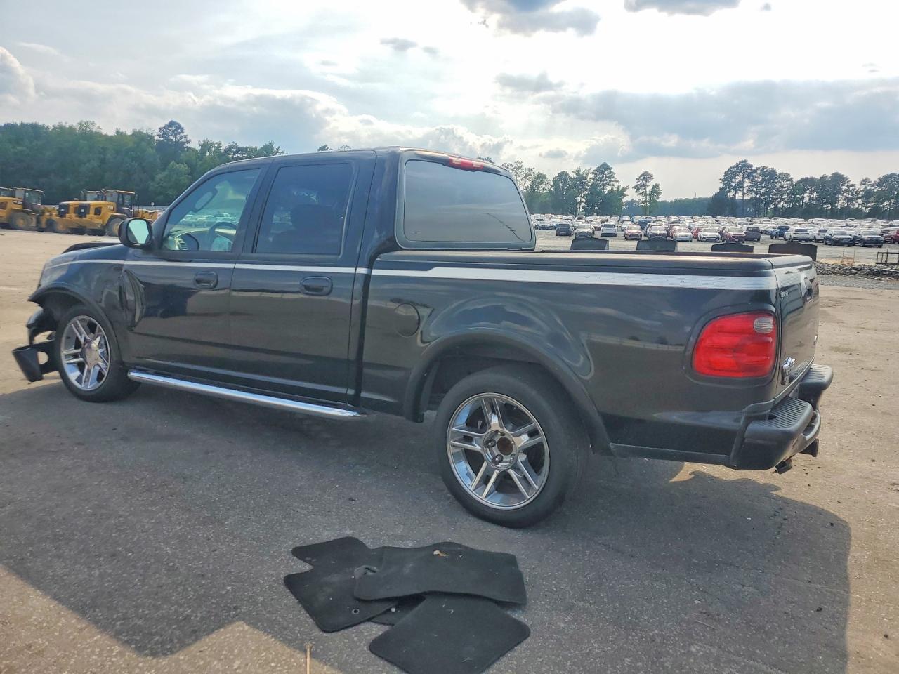 2003 Ford F150 Supercrew Harley Davidson Black vin: 1FTRW07343KB68643