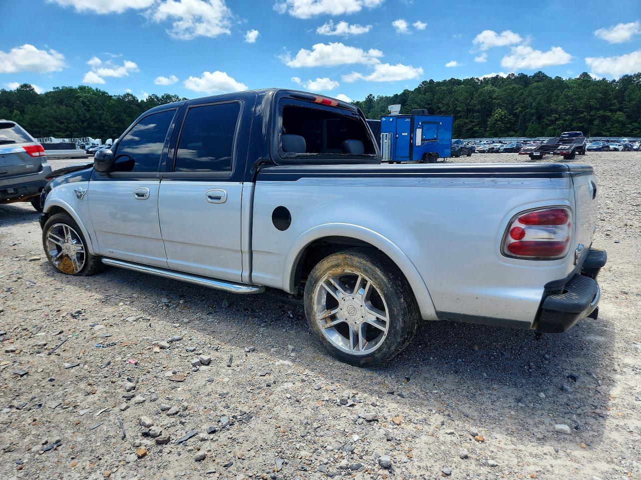 2003 Ford F150 Supercrew Harley Davidson Черный vin: 1FTRW07343KD20761