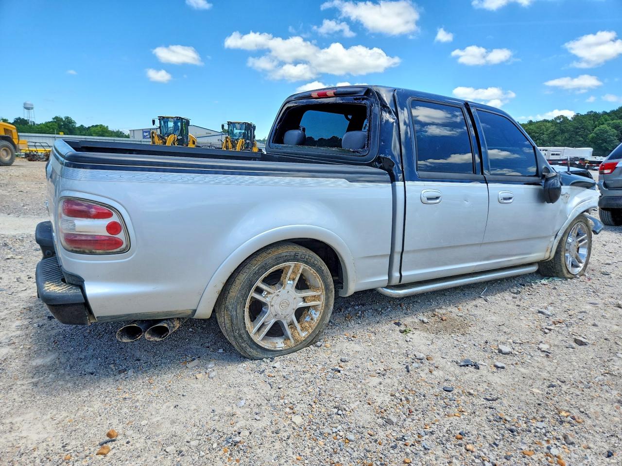 2003 Ford F150 Supercrew Harley Davidson Черный vin: 1FTRW07343KD20761