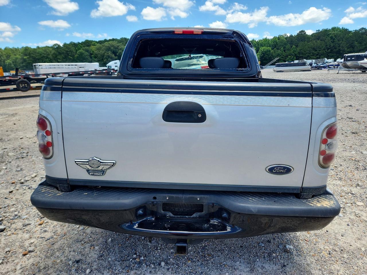 2003 Ford F150 Supercrew Harley Davidson Черный vin: 1FTRW07343KD20761