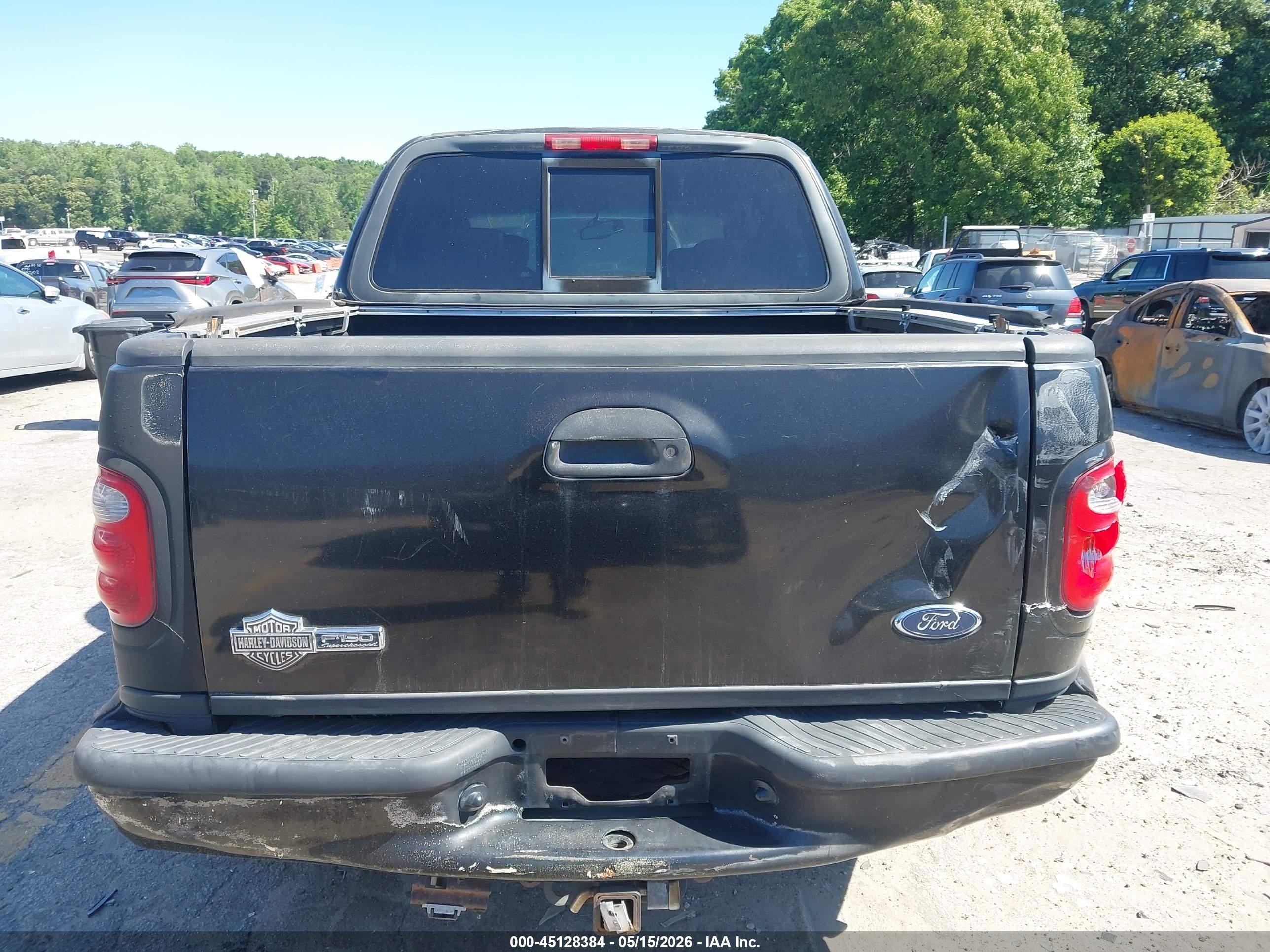 2002 Ford F-150 Lariat Черный vin: 1FTRW07372KC64894