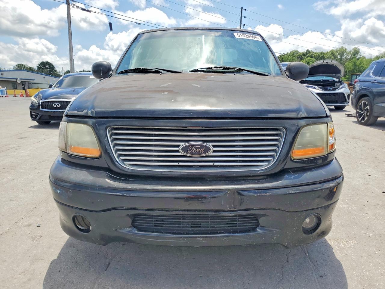2002 Ford F150 Supercrew Harley Davidson Black vin: 1FTRW07392KE07649