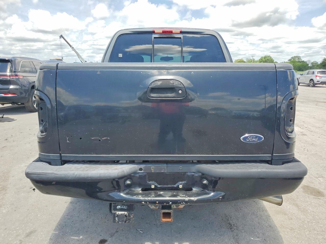 2002 Ford F150 Supercrew Harley Davidson Black vin: 1FTRW07392KE07649