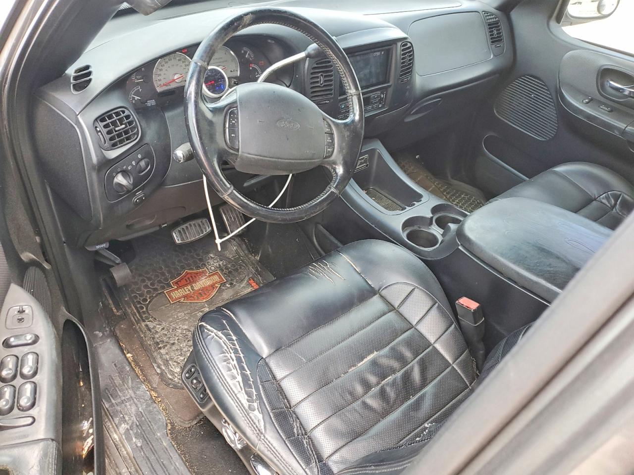 2002 Ford F150 Supercrew Harley Davidson Gray vin: 1FTRW073X2KD18303