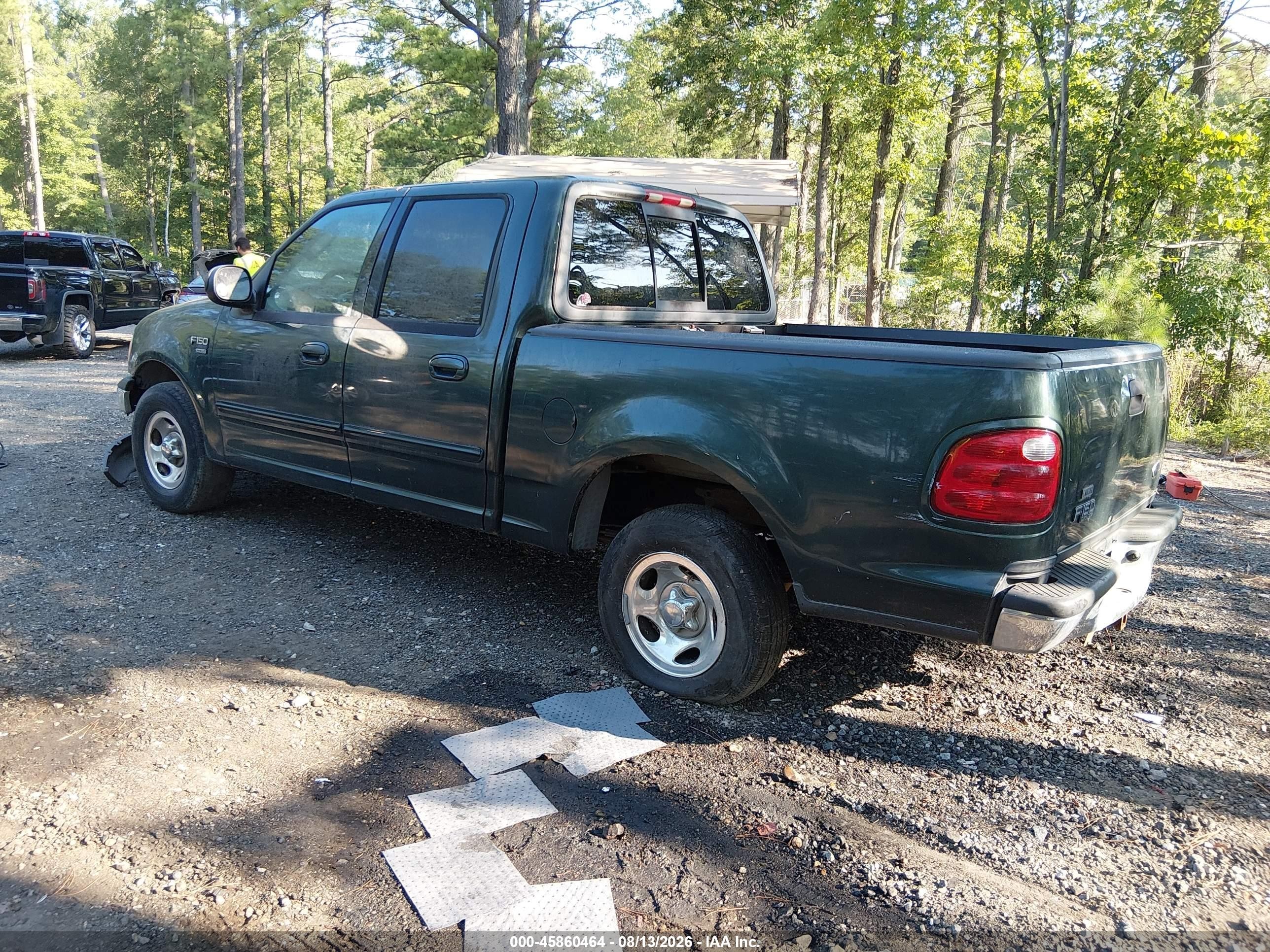 2003 Ford F-150 Lariat/xlt Green vin: 1FTRW07603KA22041