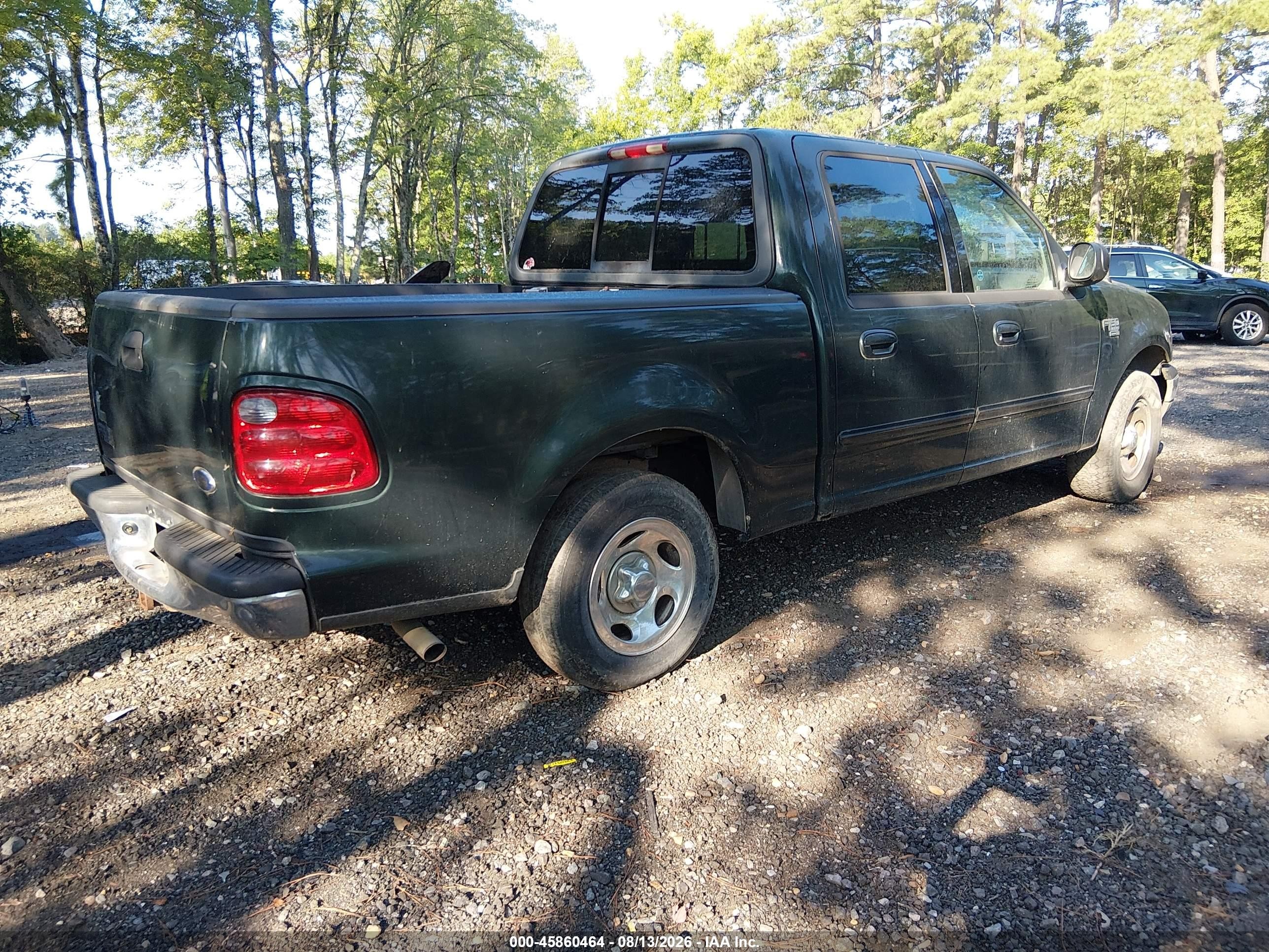 2003 Ford F-150 Lariat/xlt Green vin: 1FTRW07603KA22041