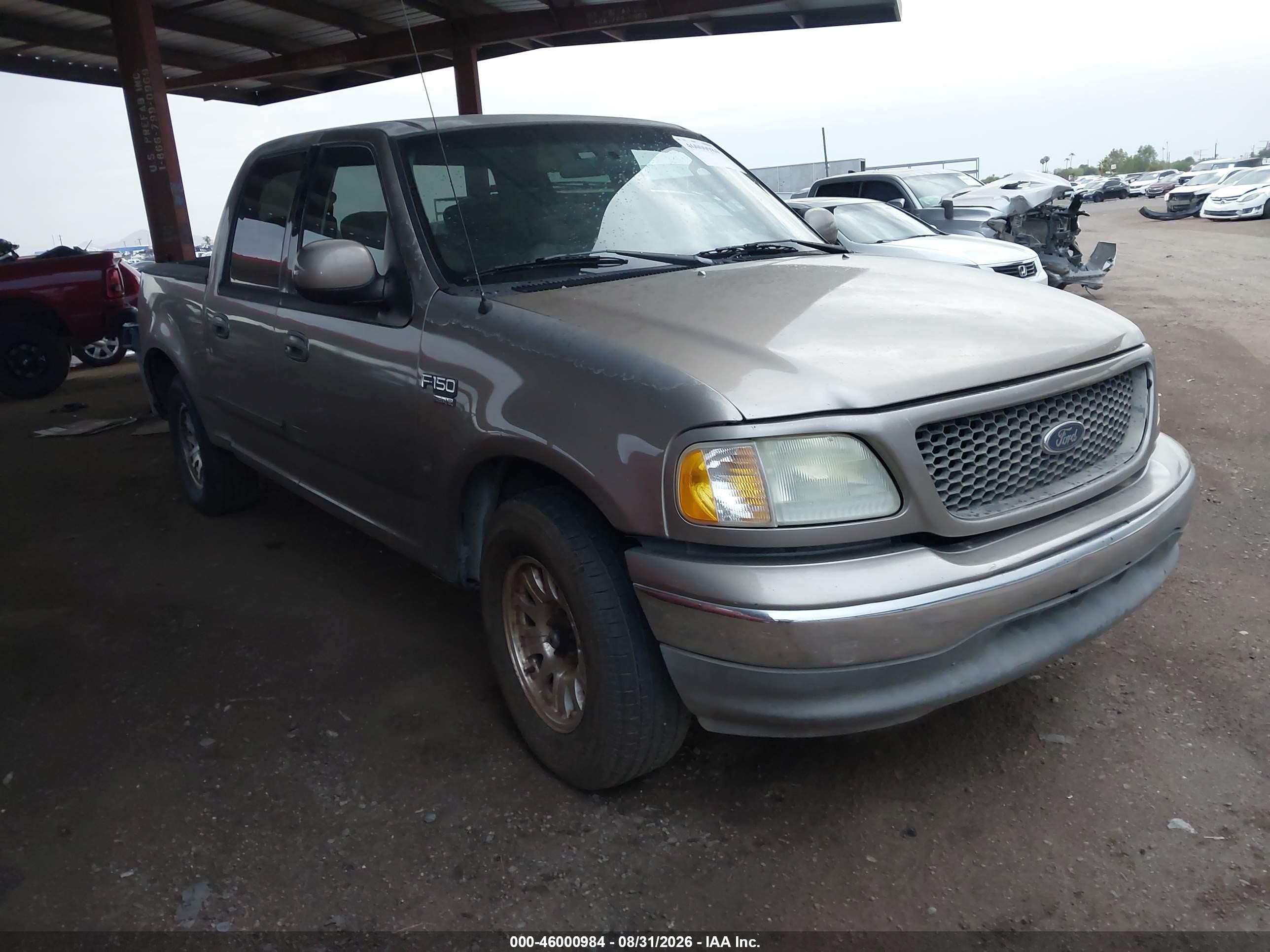 2003 Ford F-150 Lariat/xlt Gold vin: 1FTRW07603KD26020