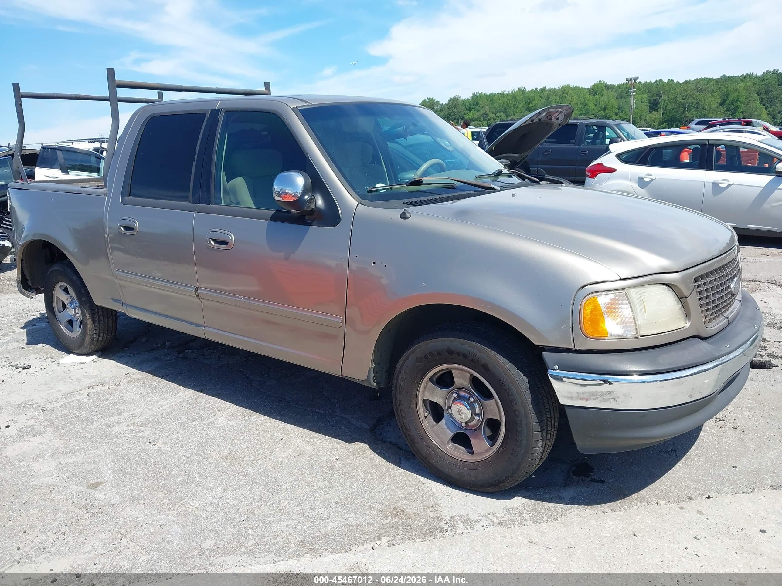 2003 Ford F-150 Lariat/xlt Gold vin: 1FTRW07603KD36241