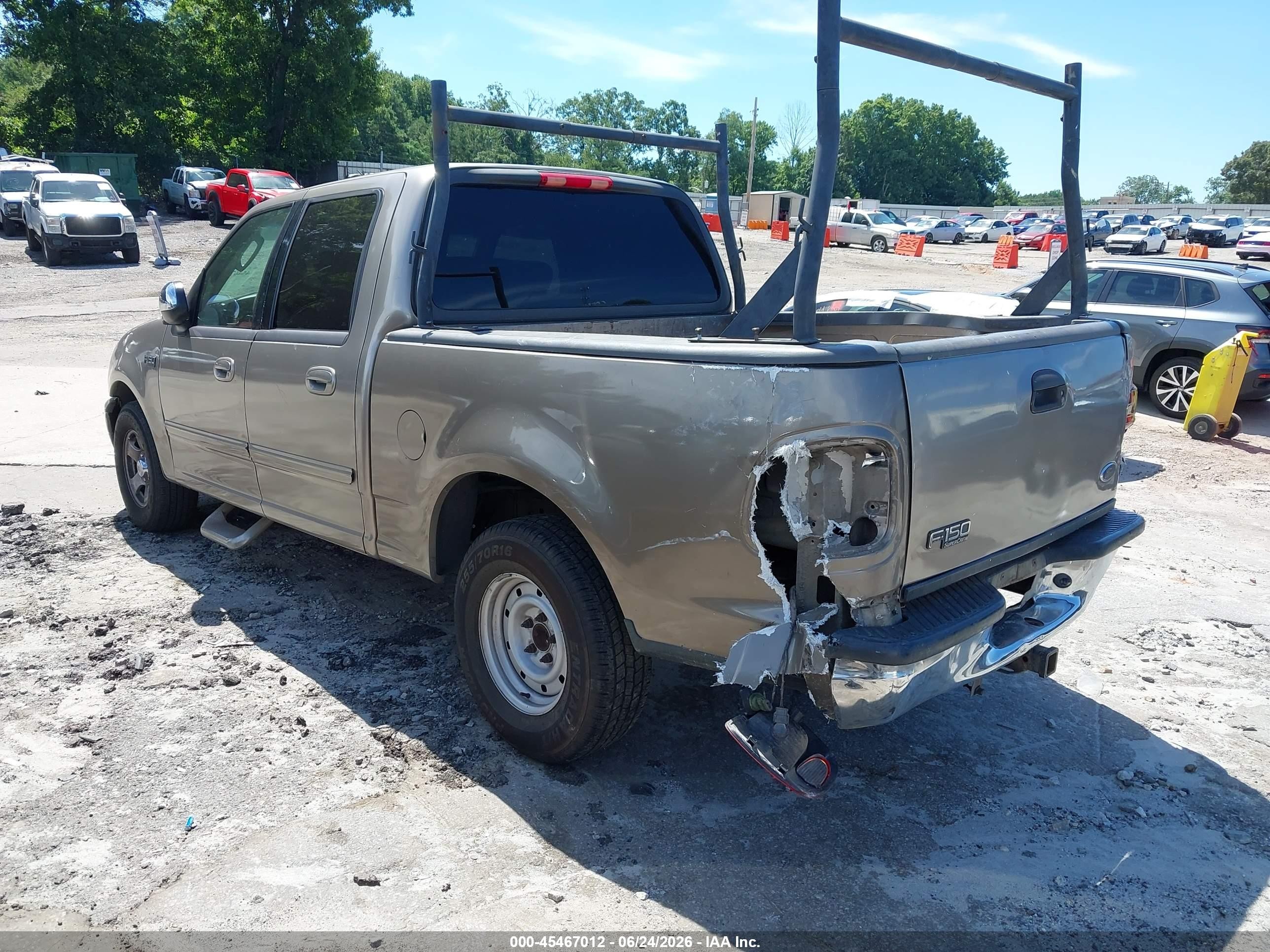2003 Ford F-150 Lariat/xlt Gold vin: 1FTRW07603KD36241