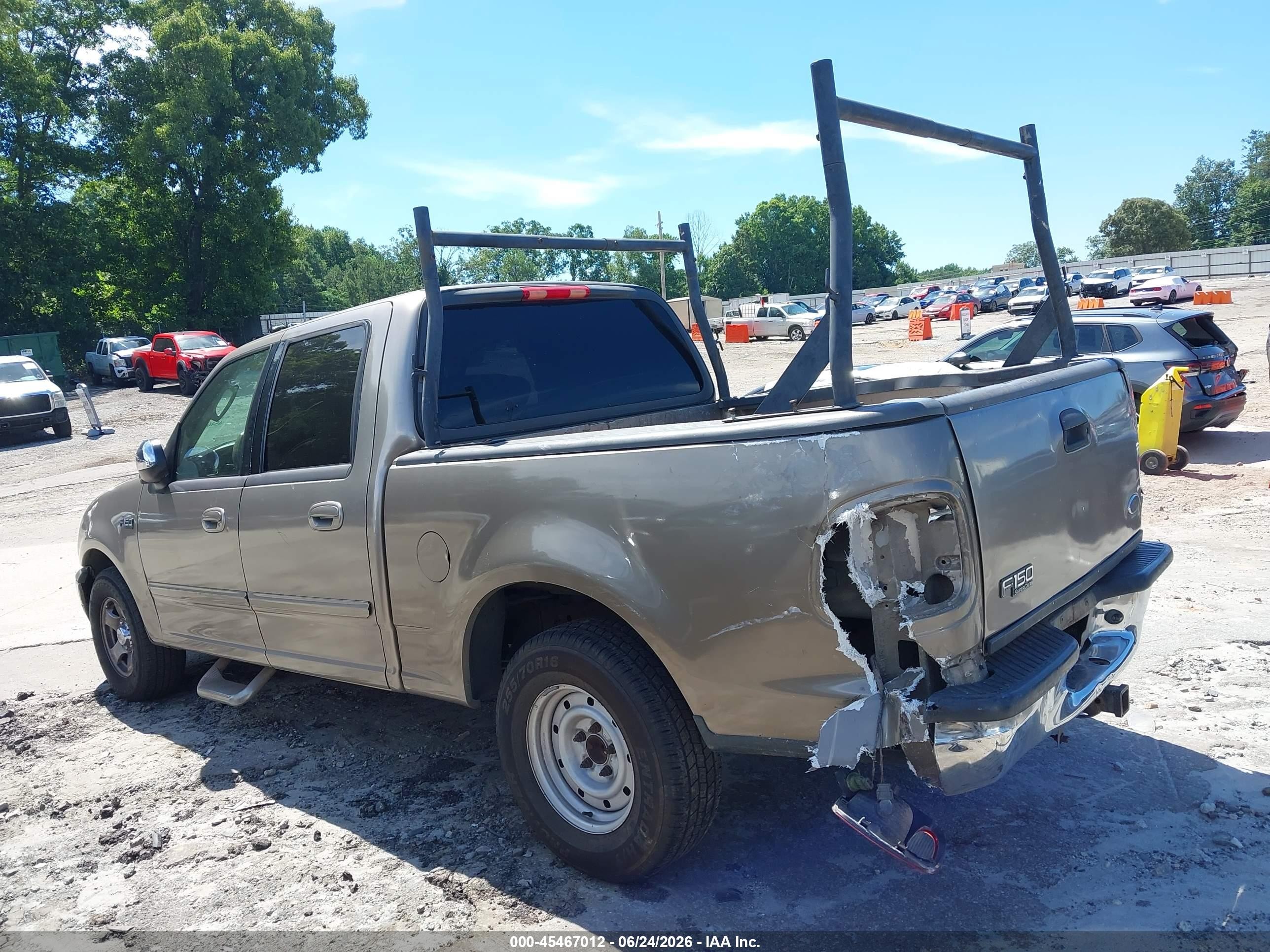 2003 Ford F-150 Lariat/xlt Gold vin: 1FTRW07603KD36241