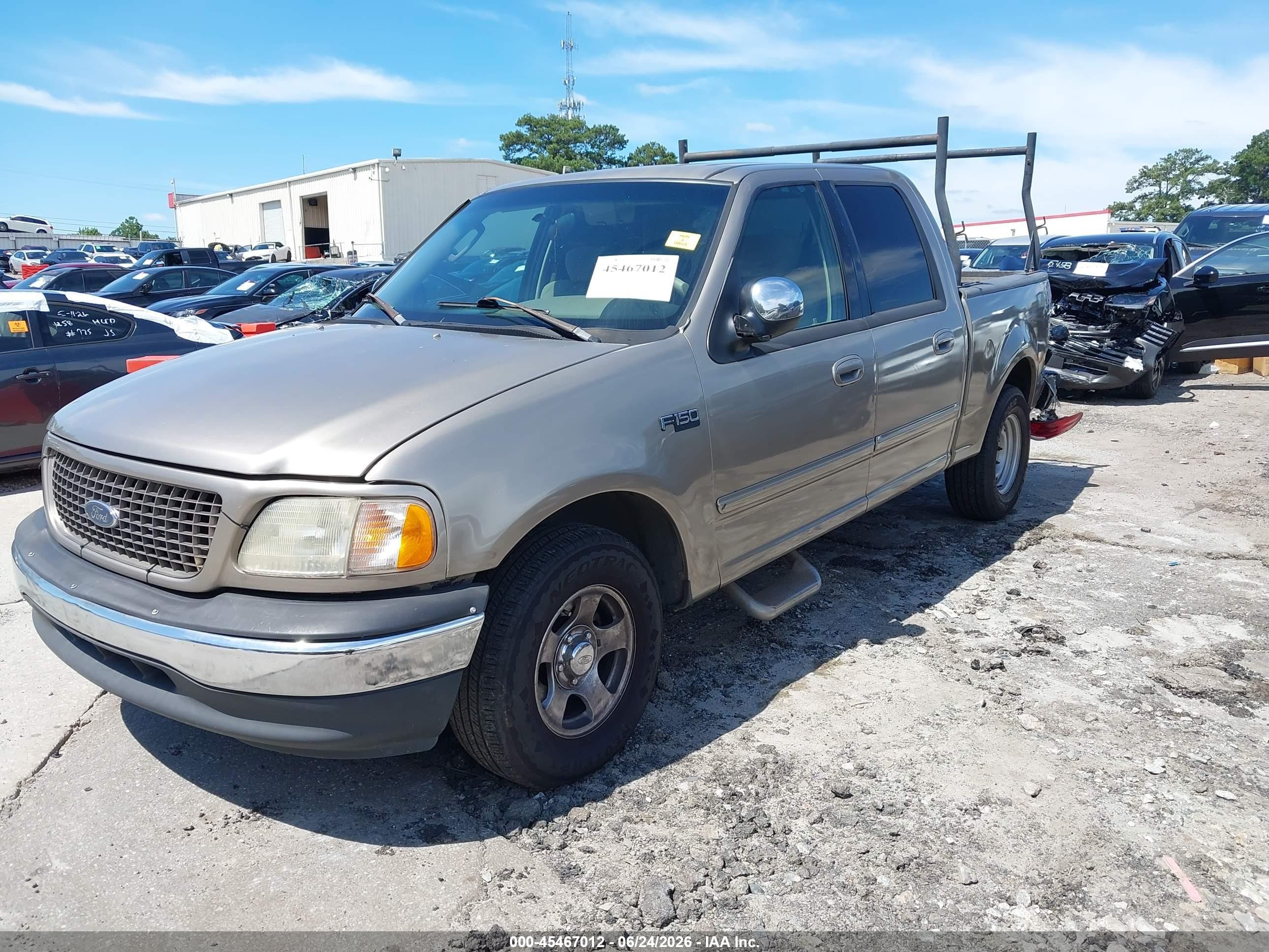 2003 Ford F-150 Lariat/xlt Gold vin: 1FTRW07603KD36241