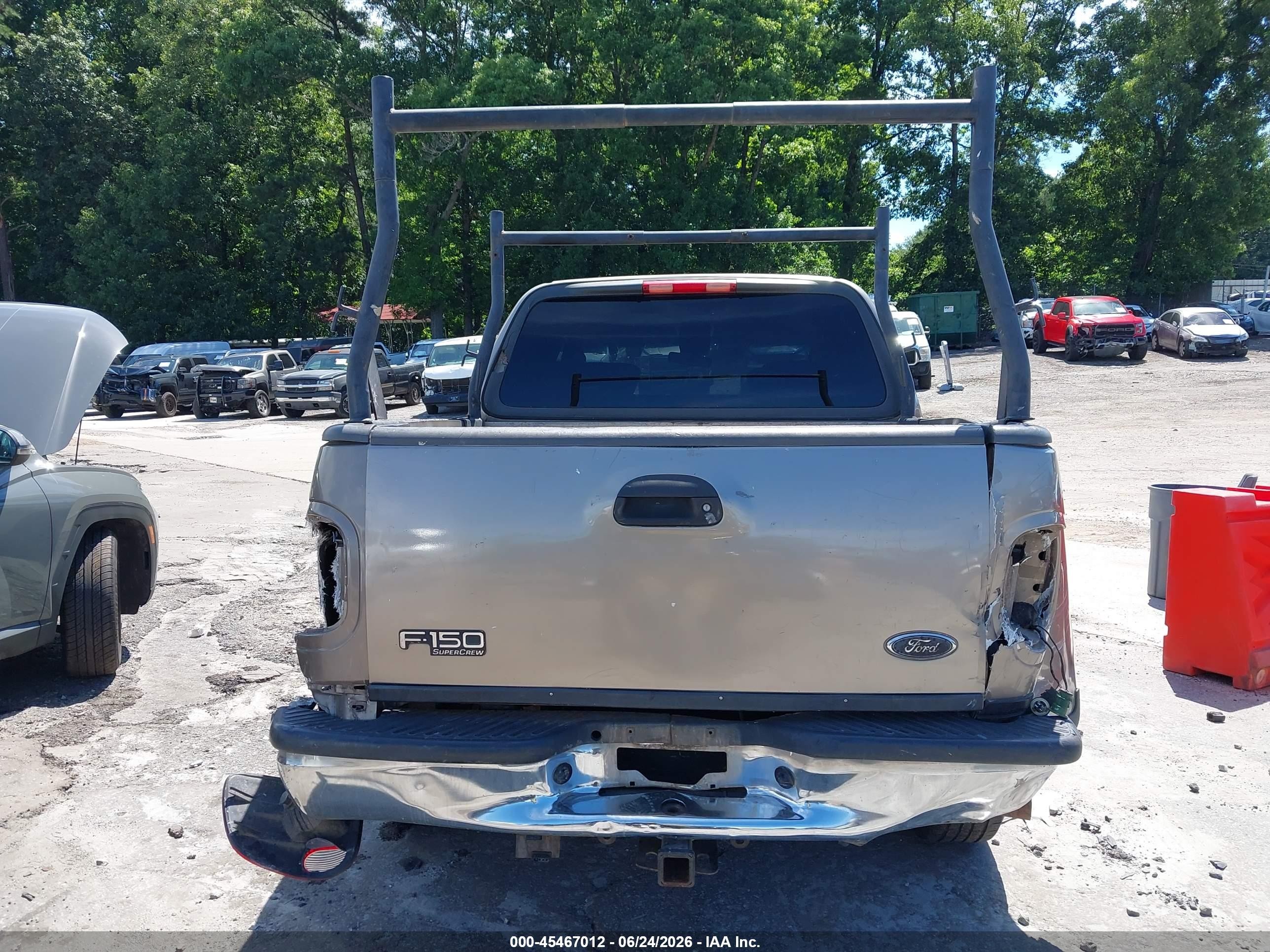 2003 Ford F-150 Lariat/xlt Gold vin: 1FTRW07603KD36241